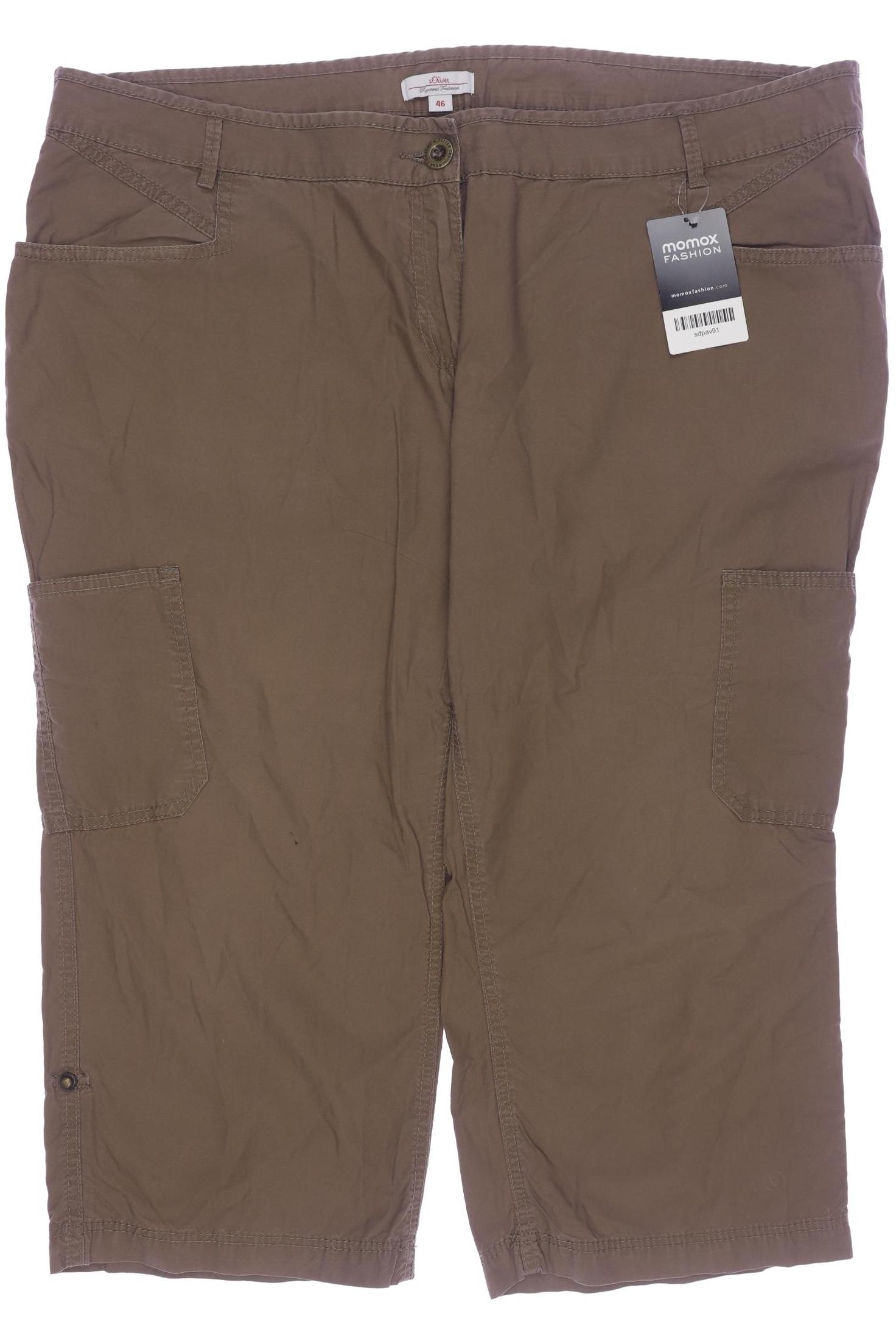 

s.Oliver Damen Stoffhose, braun, Gr. 46