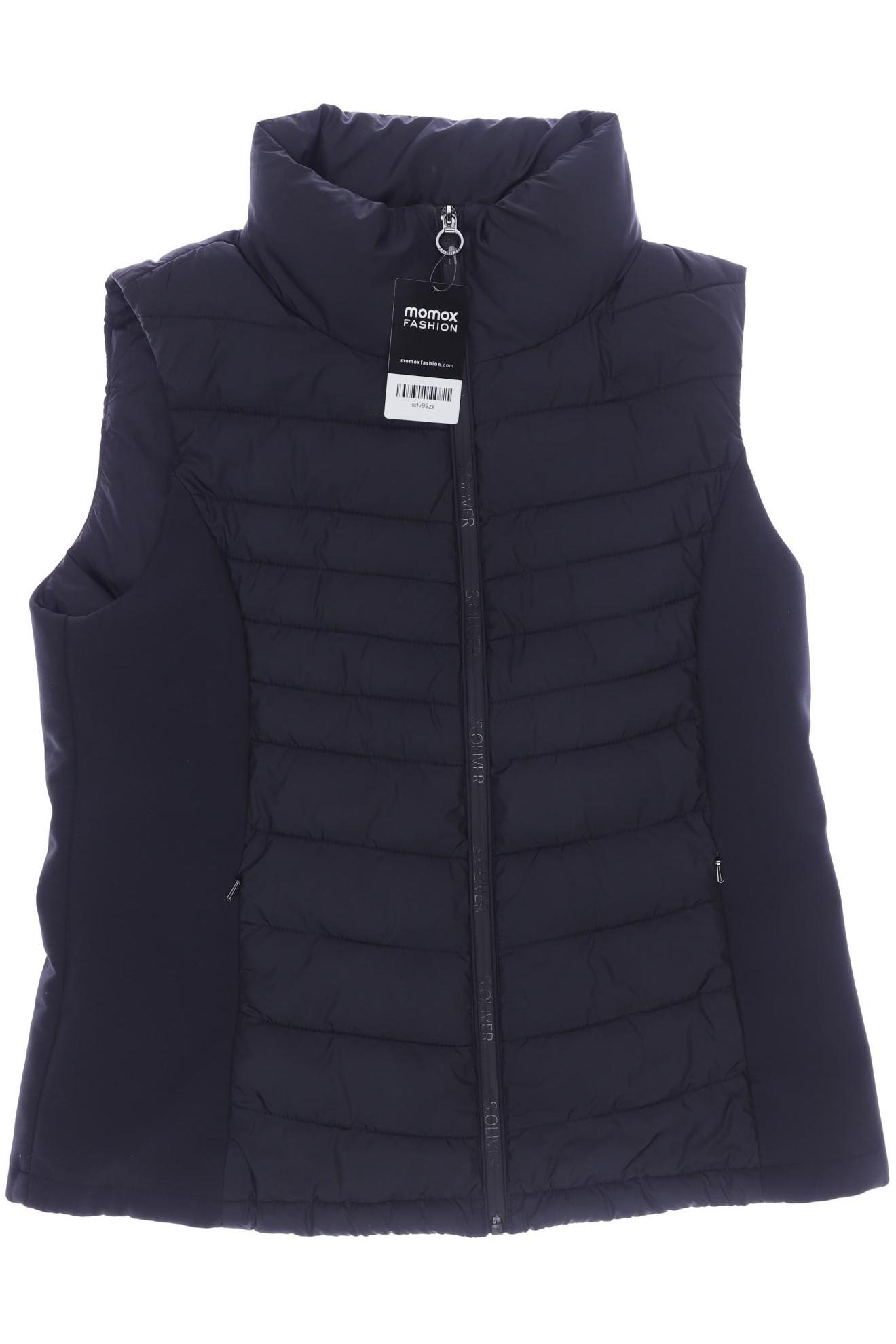 

s.Oliver Damen Weste, schwarz