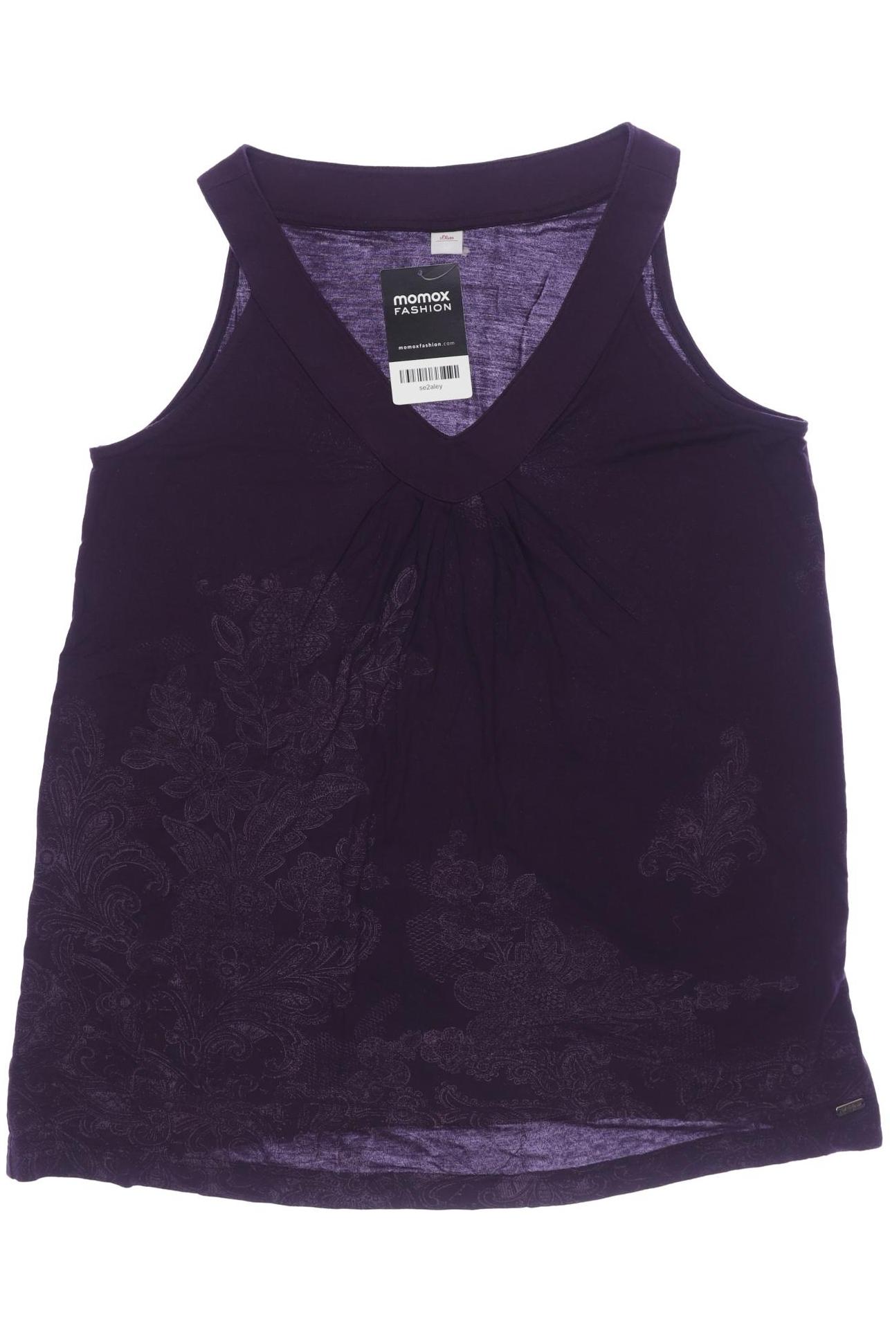 

s.Oliver Damen Top, flieder, Gr. 40