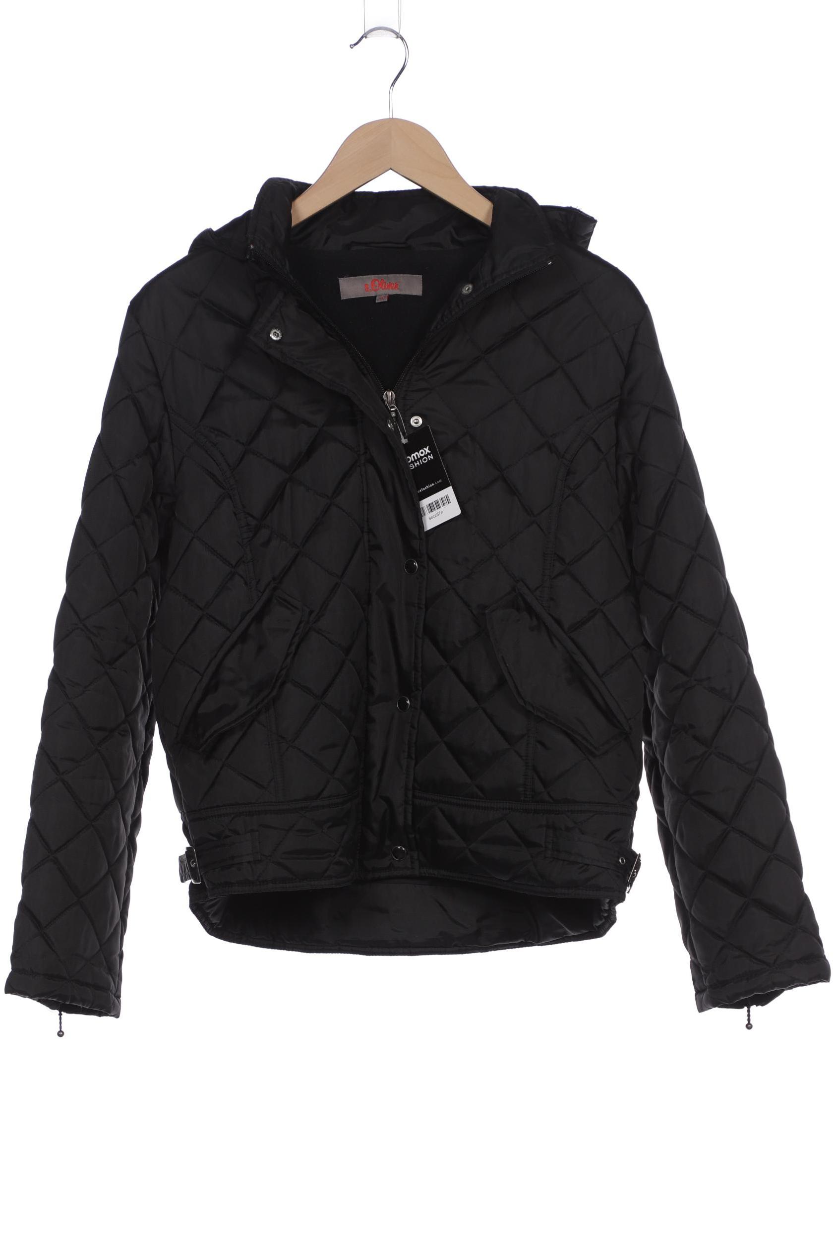 

s.Oliver Damen Jacke, schwarz, Gr. 40