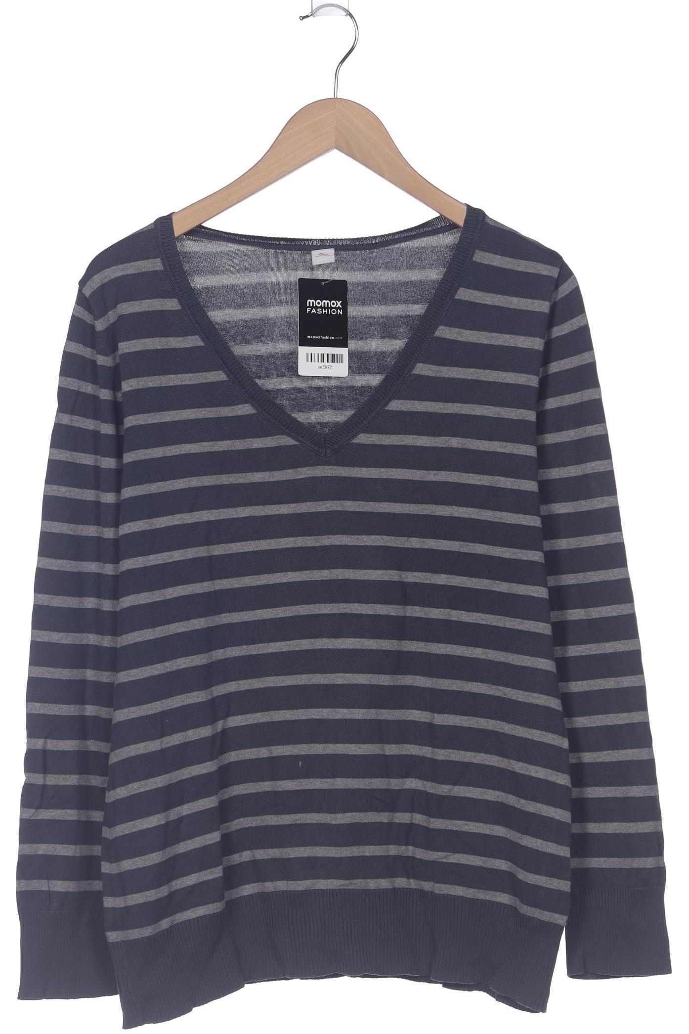 

s.Oliver Damen Langarmshirt, marineblau, Gr. 44
