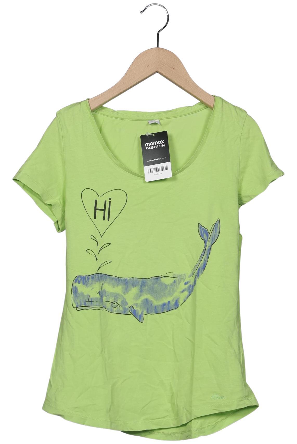

s.Oliver Damen T-Shirt, grün, Gr. 36