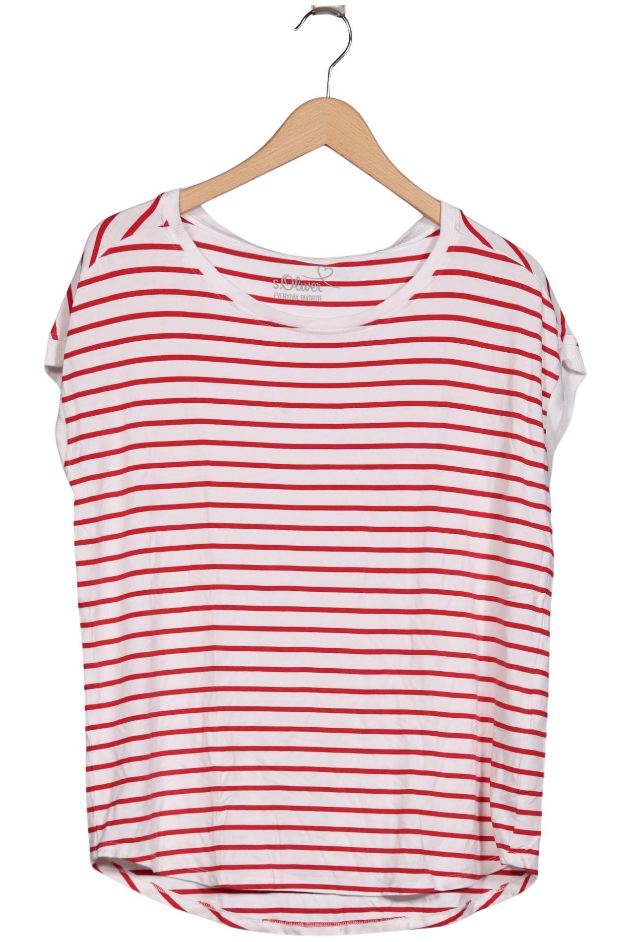

s.Oliver Damen T-Shirt, rot, Gr. 44