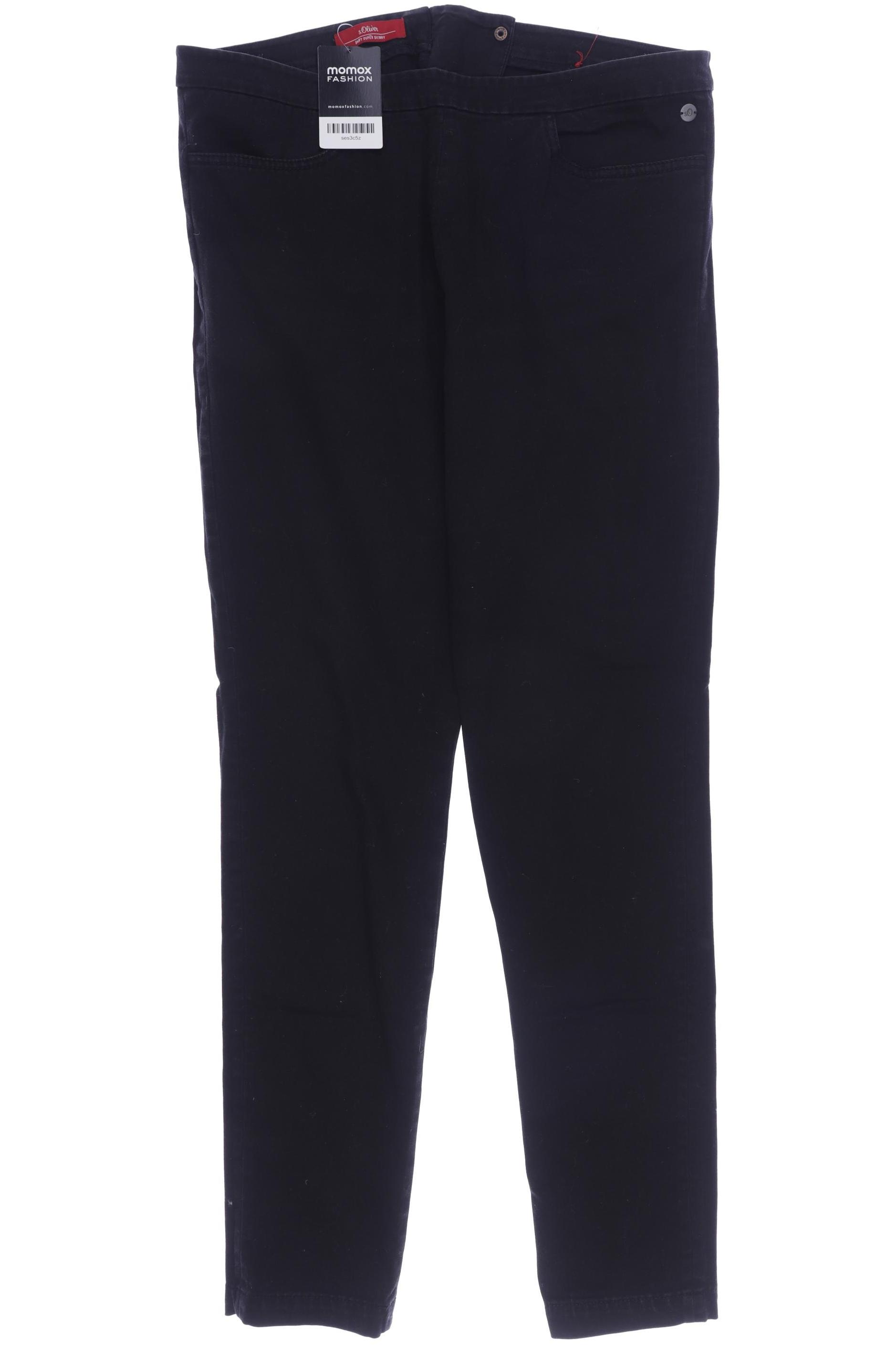 

s.Oliver Damen Jeans, schwarz