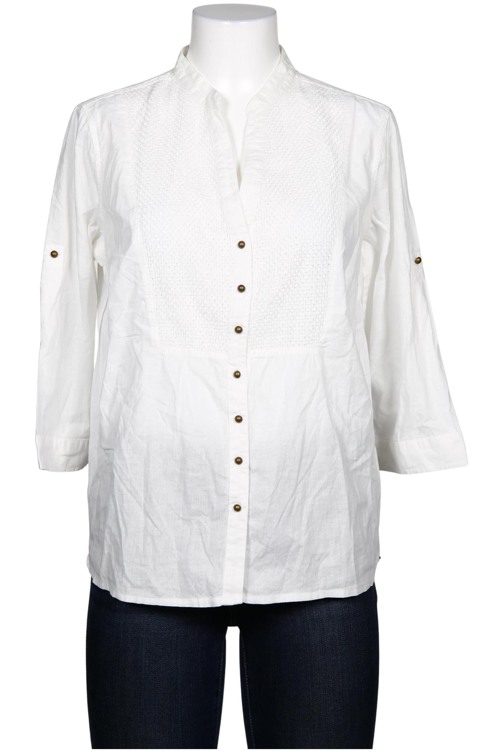 

s.Oliver Damen Bluse, cremeweiß, Gr. 40
