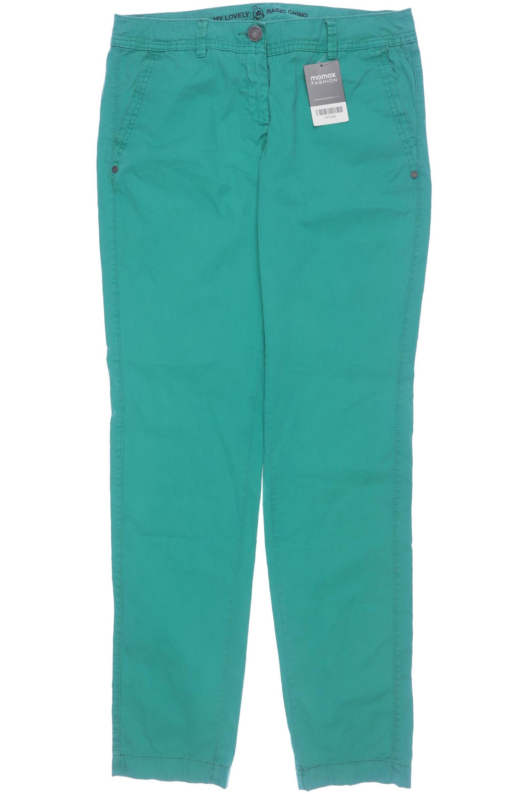 

s.Oliver Damen Stoffhose, grün, Gr. 38