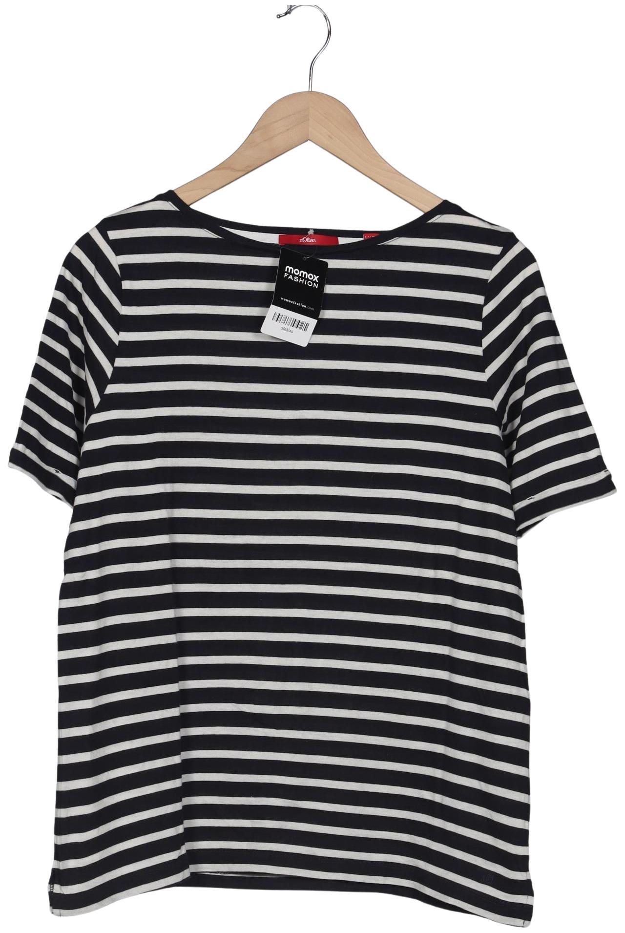 

s.Oliver Damen T-Shirt, marineblau, Gr. 40