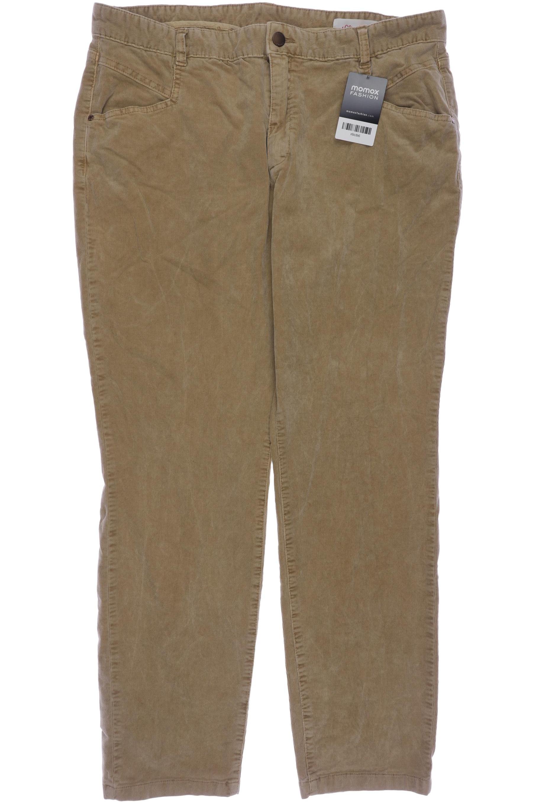 

s.Oliver Damen Stoffhose, beige, Gr. 44