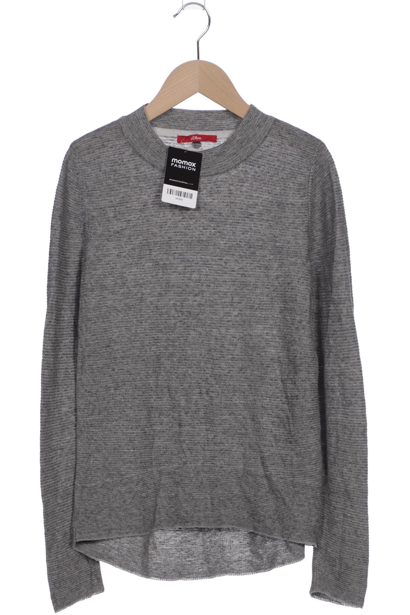 

s.Oliver Damen Pullover, grau, Gr. 38