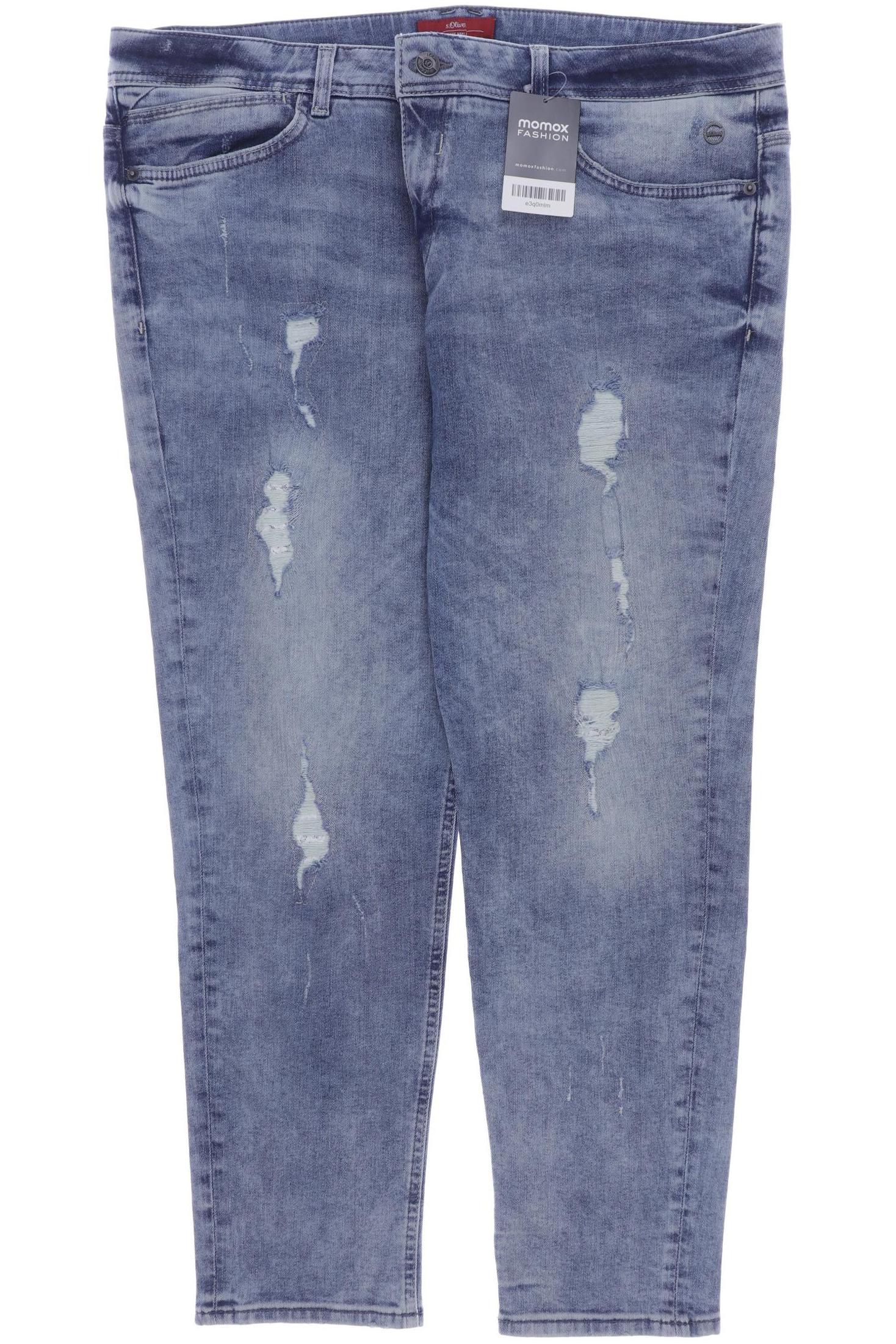 

s.Oliver Damen Jeans, blau