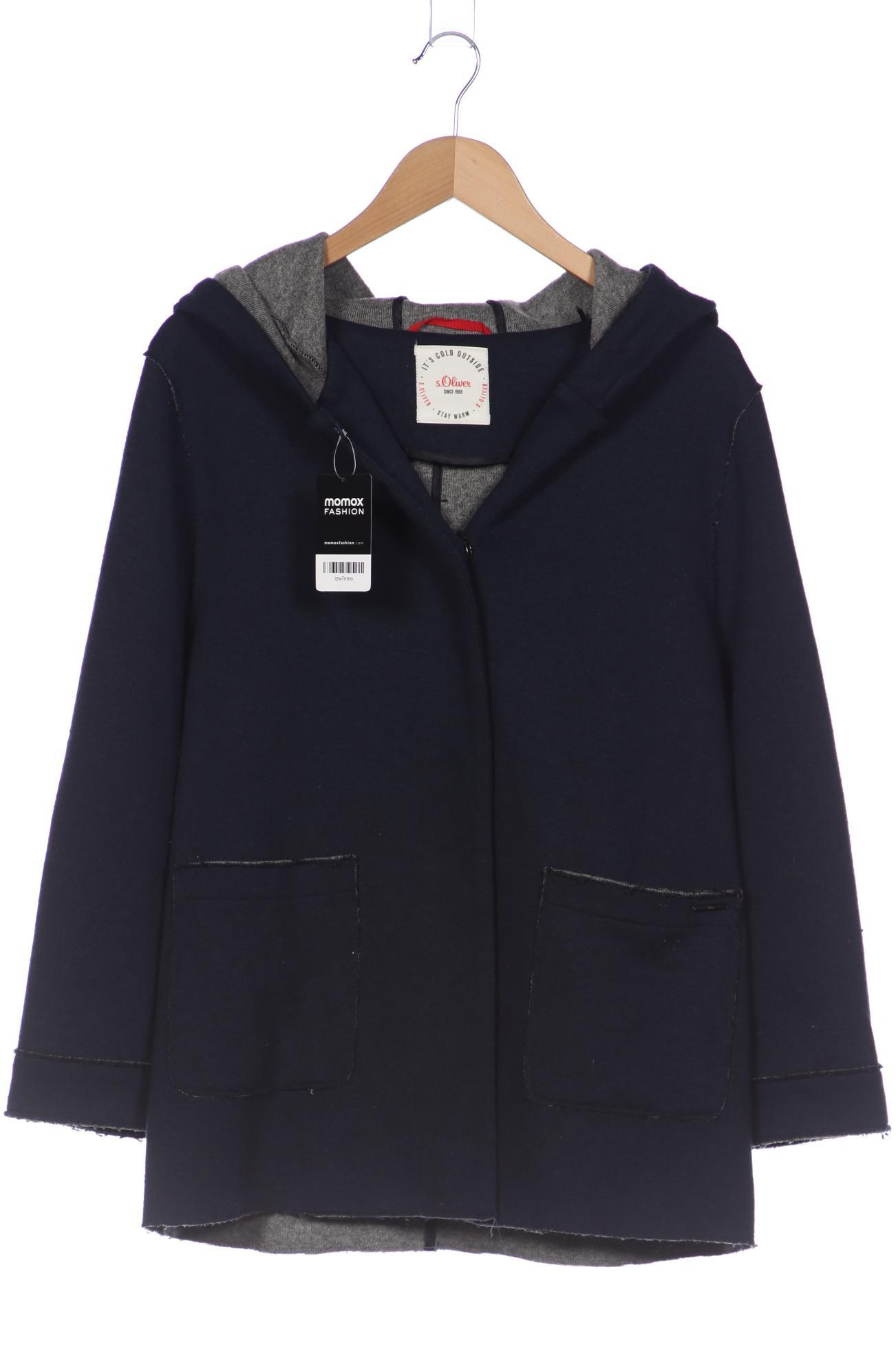 

s.Oliver Damen Mantel, marineblau, Gr. 36