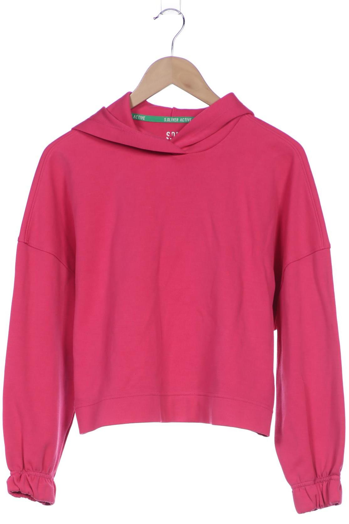 

s.Oliver Damen Kapuzenpullover, pink, Gr. 36