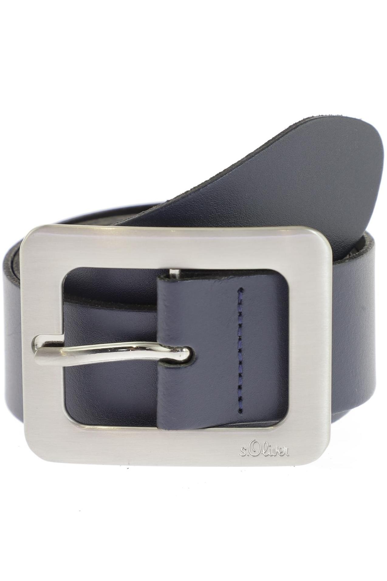 

s.Oliver Damen Gürtel, marineblau, Gr. 100