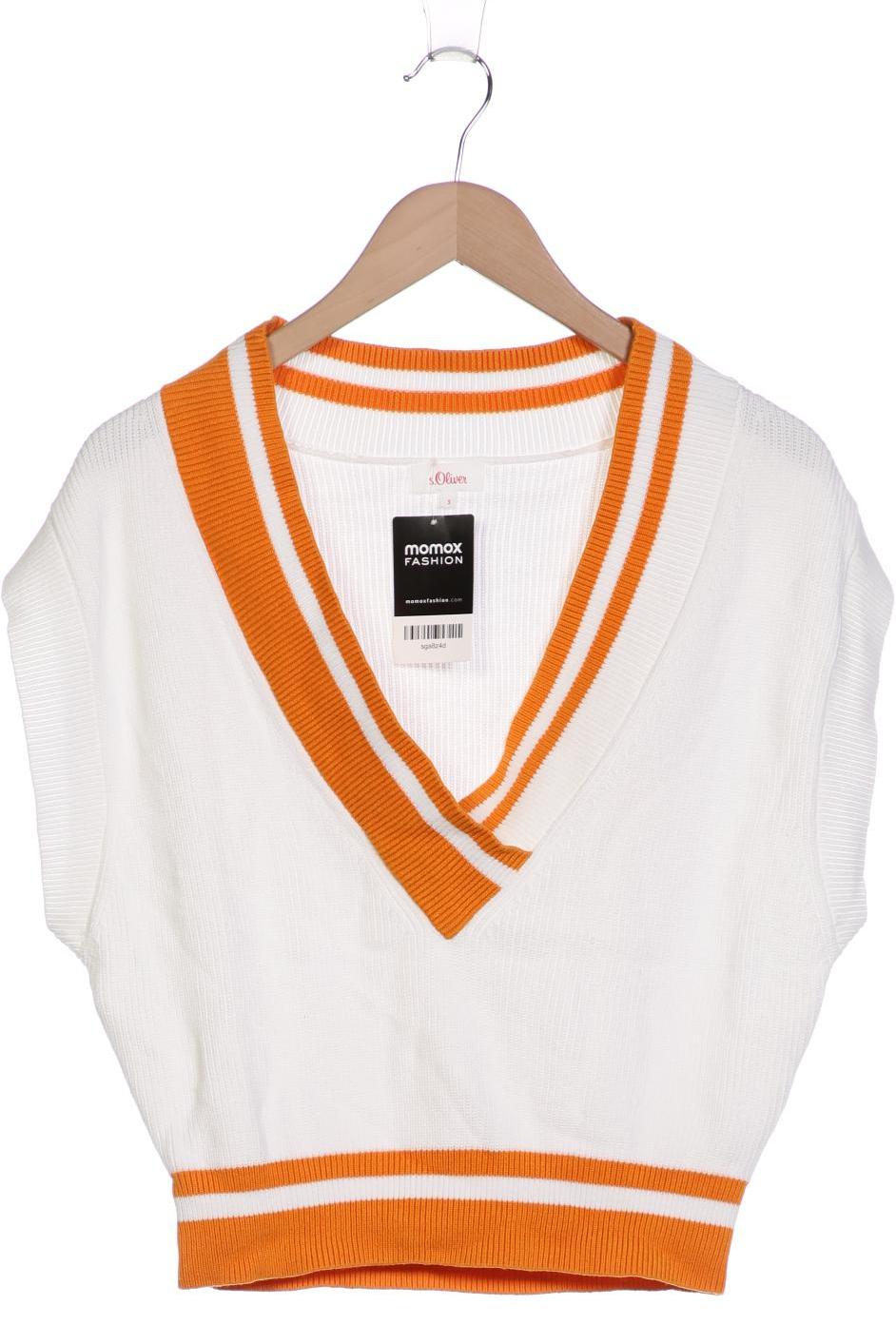 

s.Oliver Damen Pullover, weiß, Gr. 36