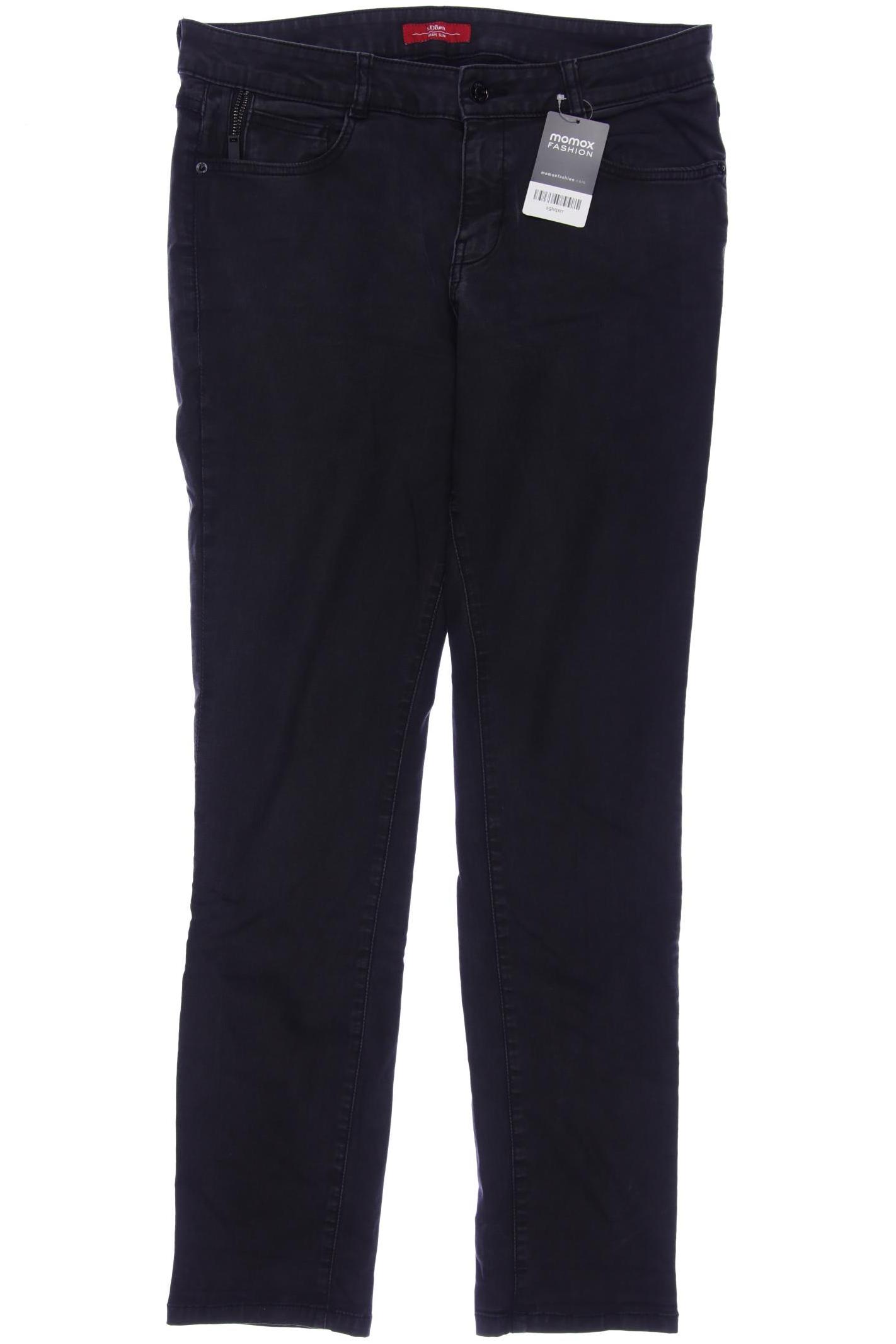 

s.Oliver Damen Jeans, grau