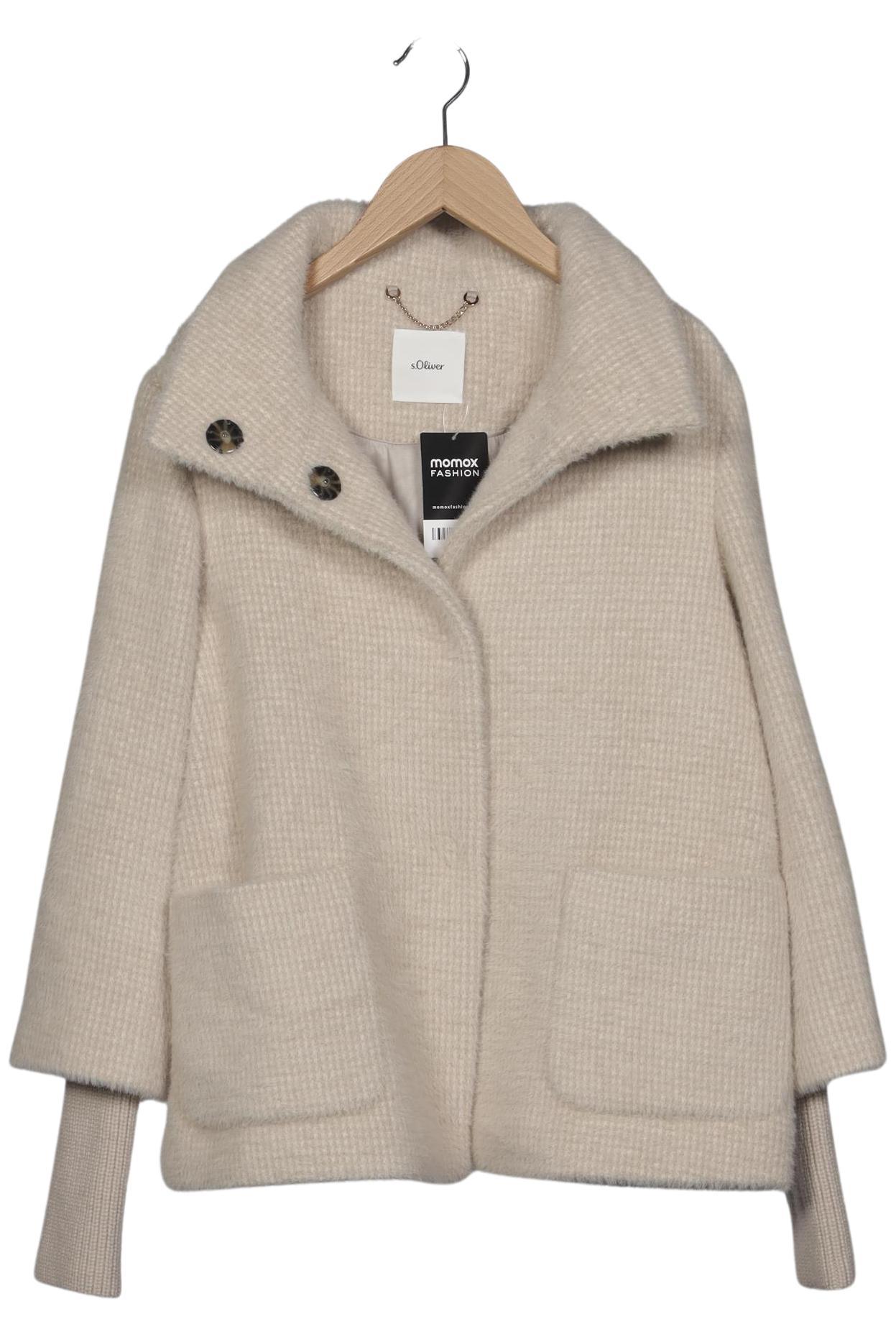 

s.Oliver Damen Jacke, beige, Gr. 34