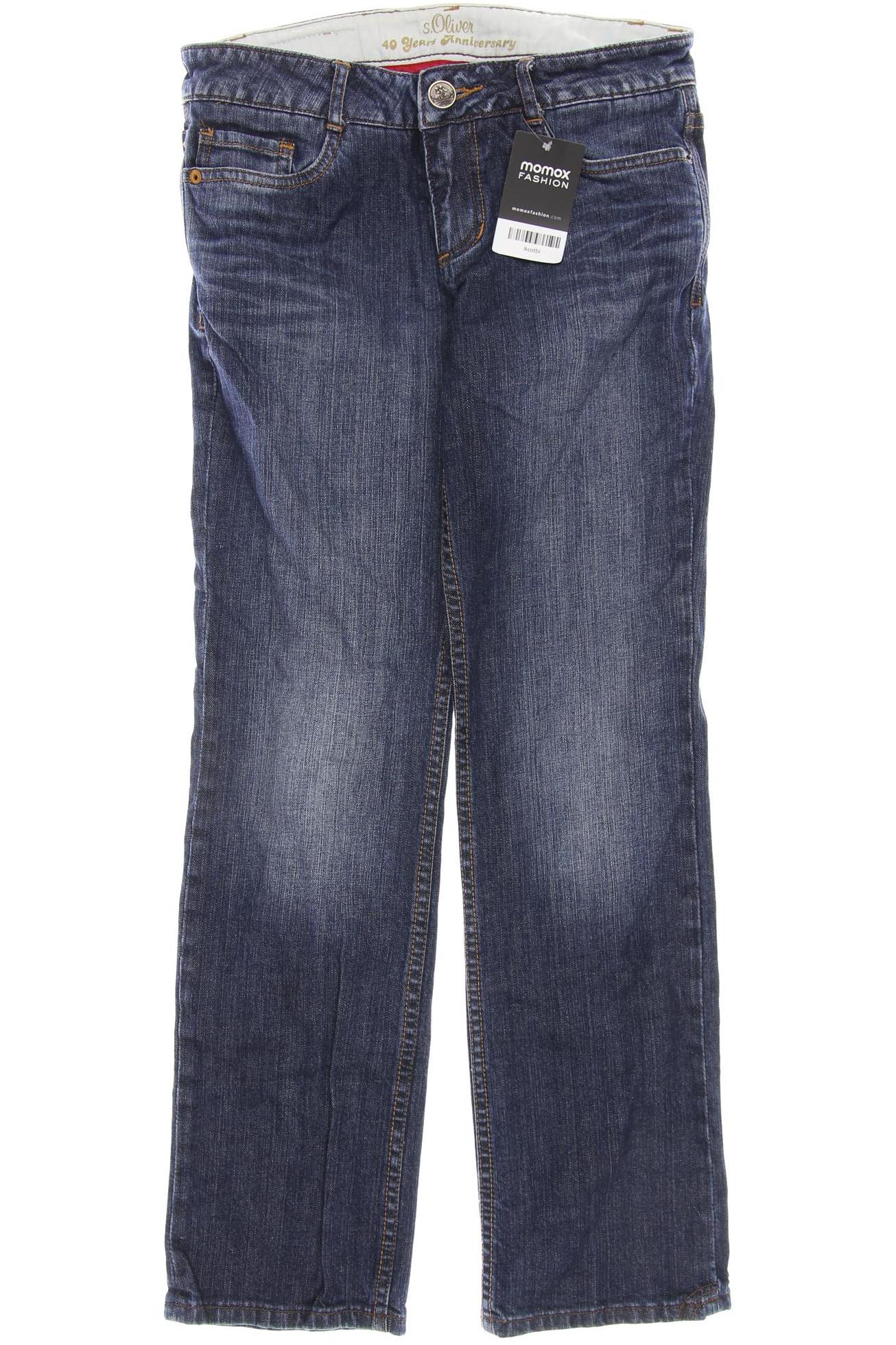 

s.Oliver Damen Jeans, marineblau
