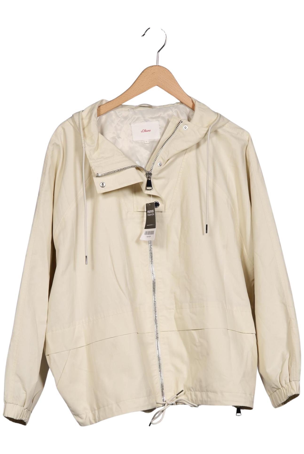 

s.Oliver Damen Jacke, cremeweiß, Gr. 42