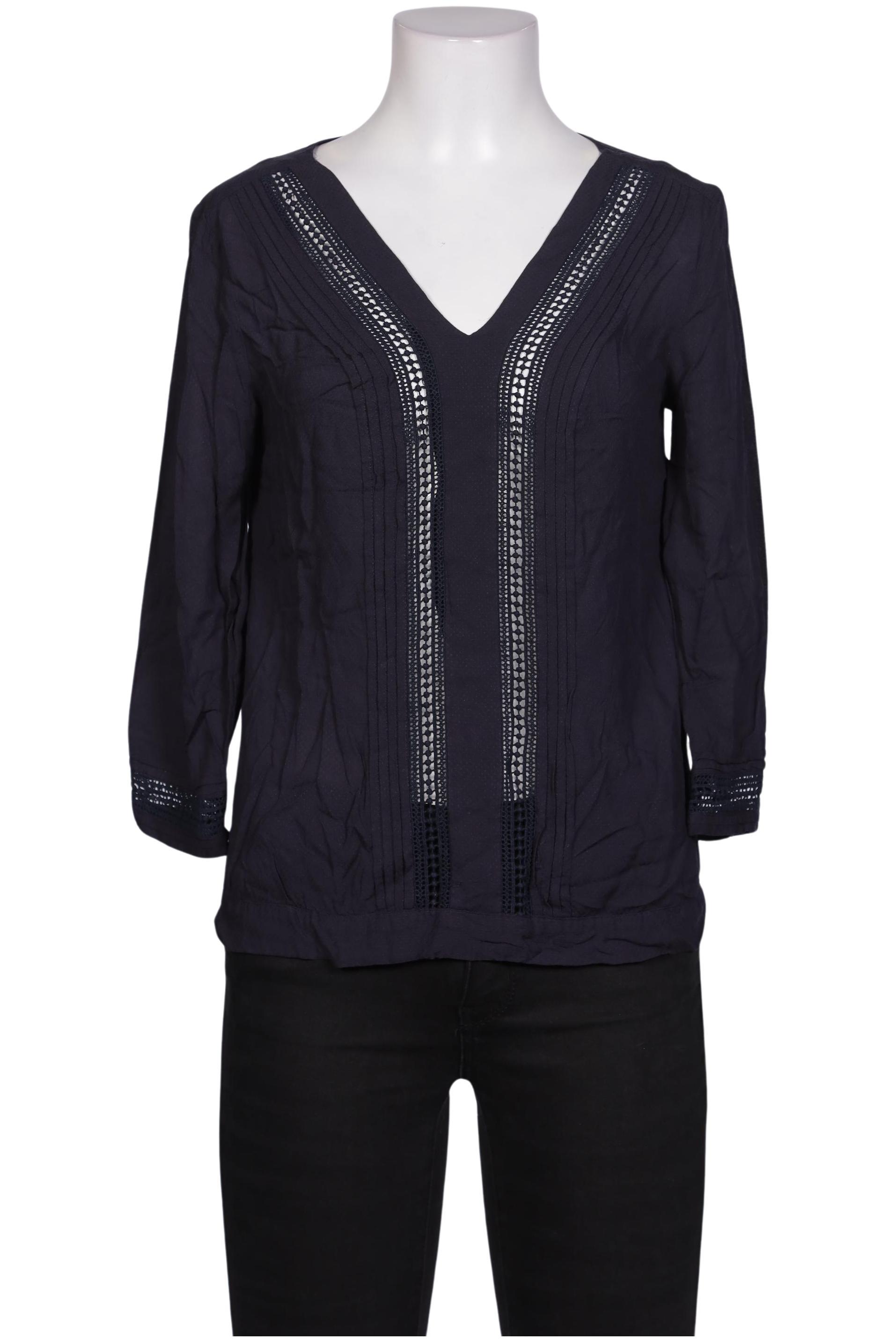 

s.Oliver Damen Bluse, marineblau, Gr. 34