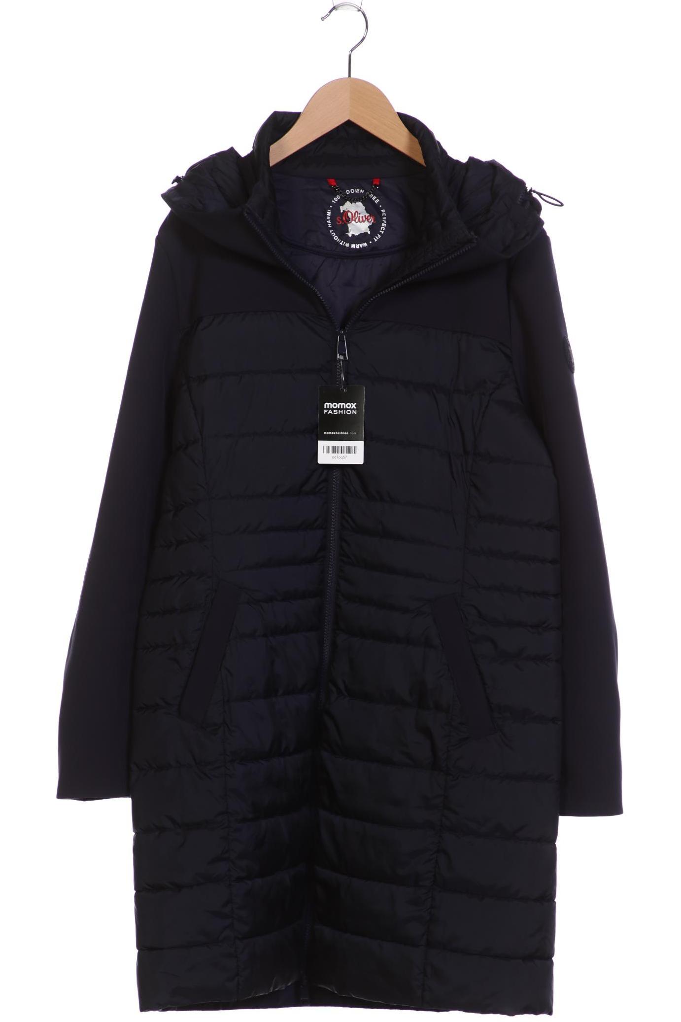 

s.Oliver Damen Mantel, marineblau, Gr. 42