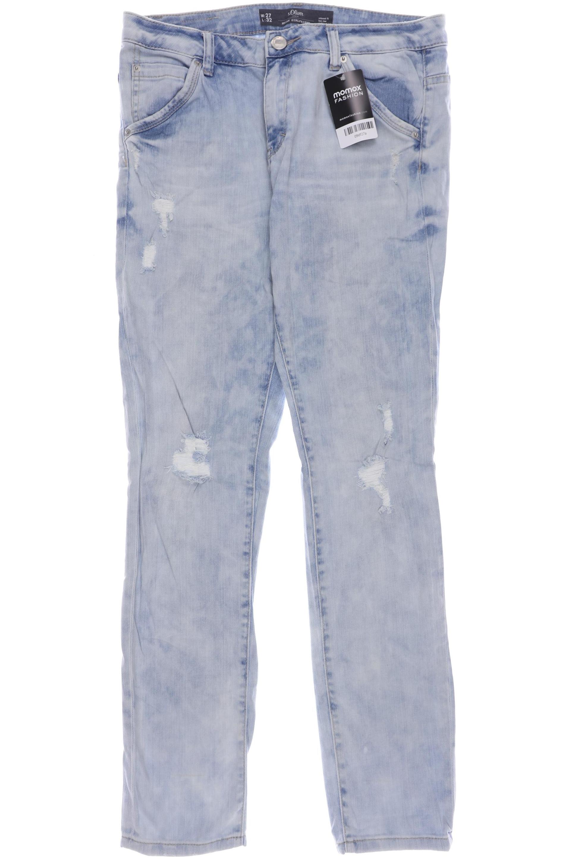 

s.Oliver Damen Jeans, hellblau