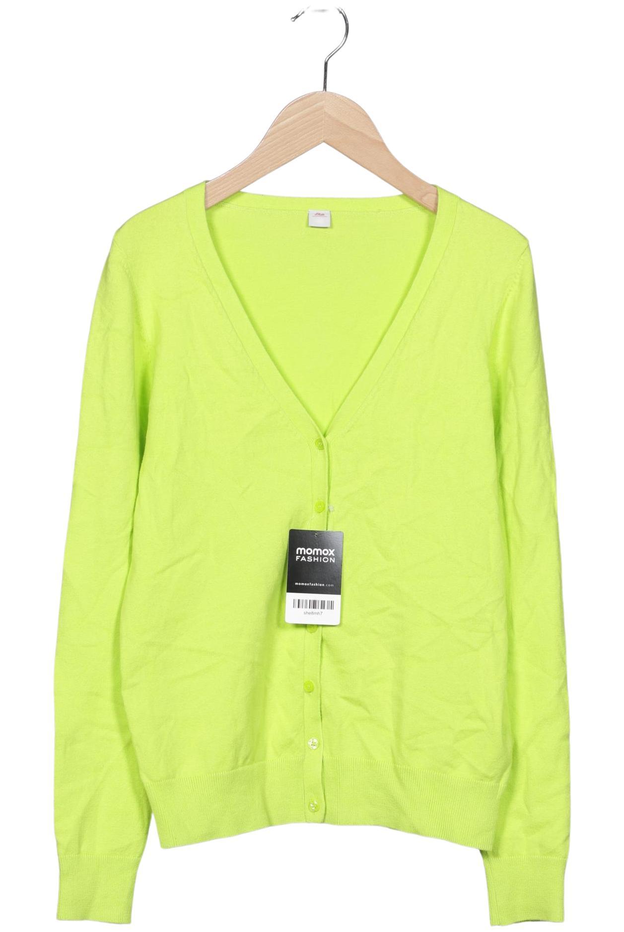 Thumbnail - s.Oliver Damen Strickjacke, neon, Gr. 36