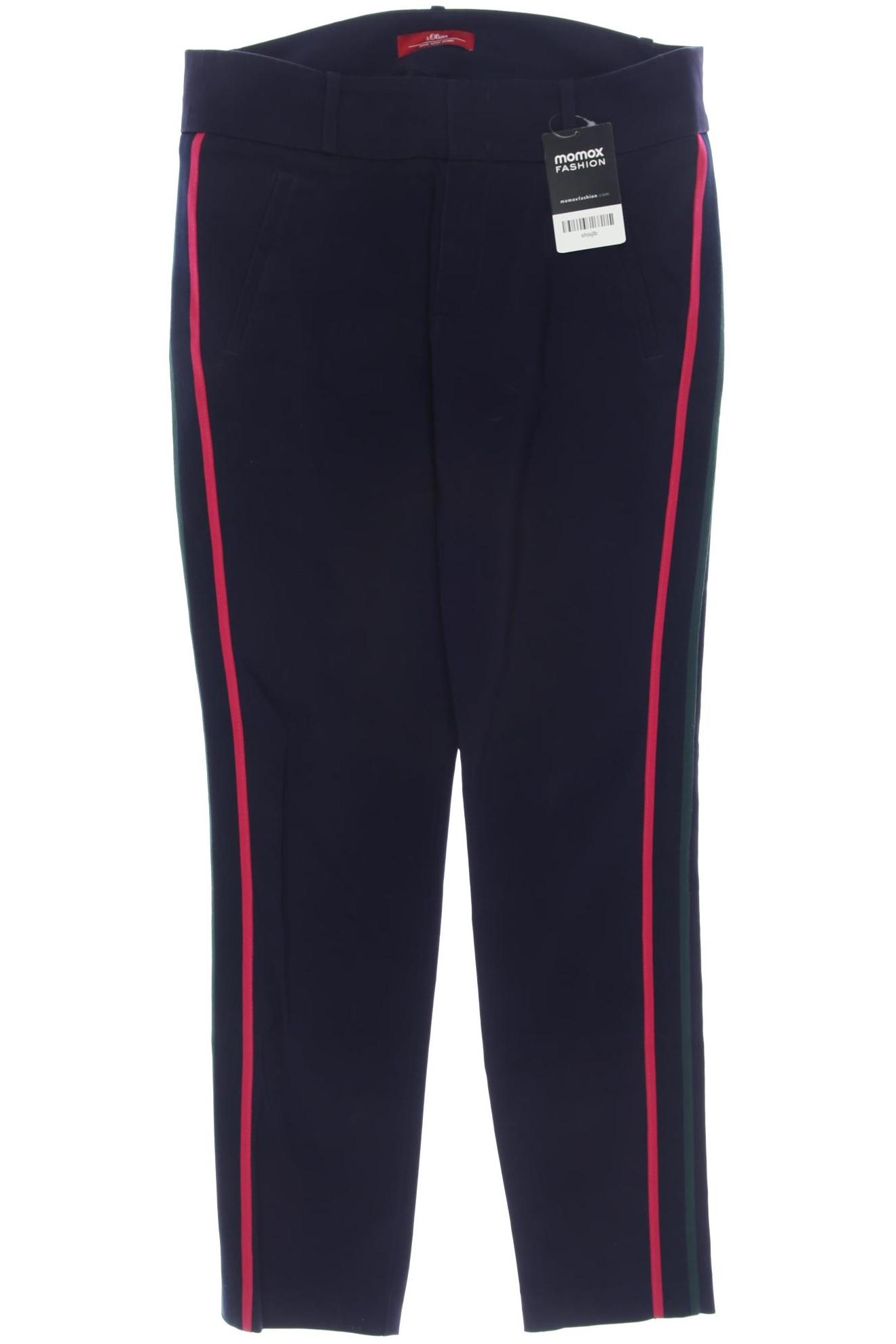 

s.Oliver Damen Stoffhose, marineblau, Gr. 38