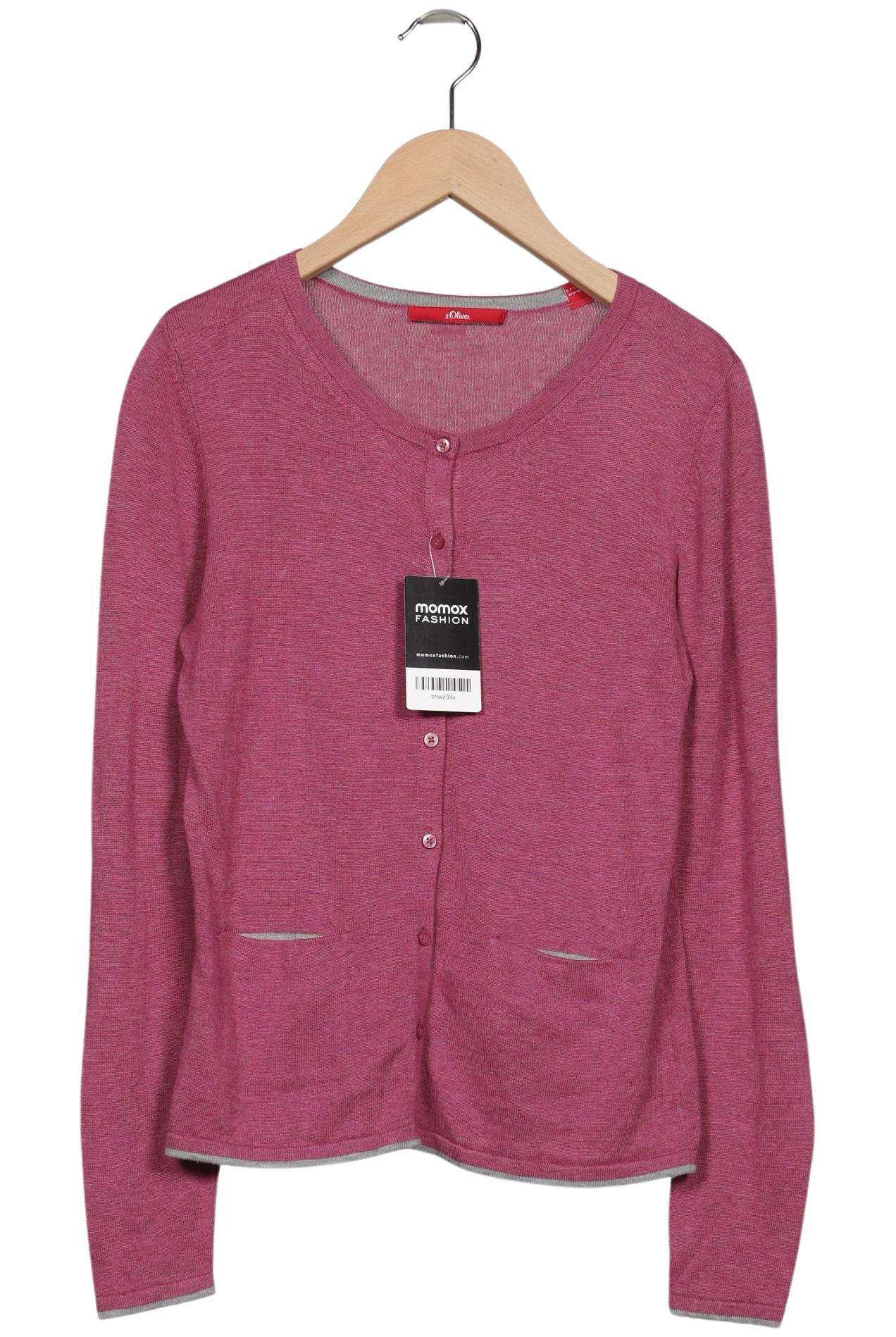 

s.Oliver Damen Strickjacke, pink, Gr. 32