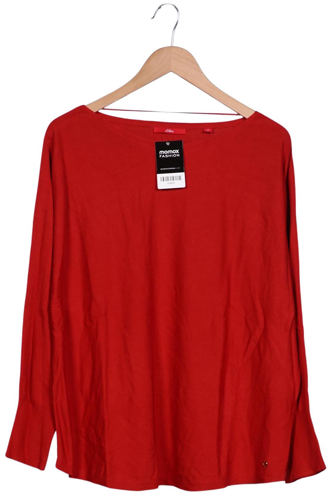 

s.Oliver Damen Pullover, rot, Gr. 46