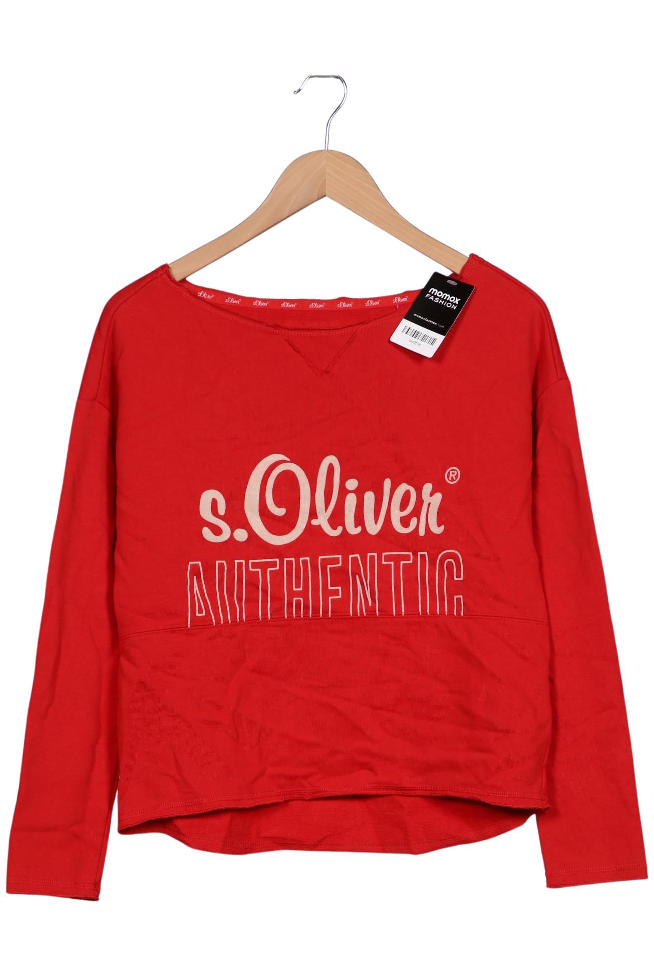 

s.Oliver Damen Sweatshirt, rot, Gr. 34