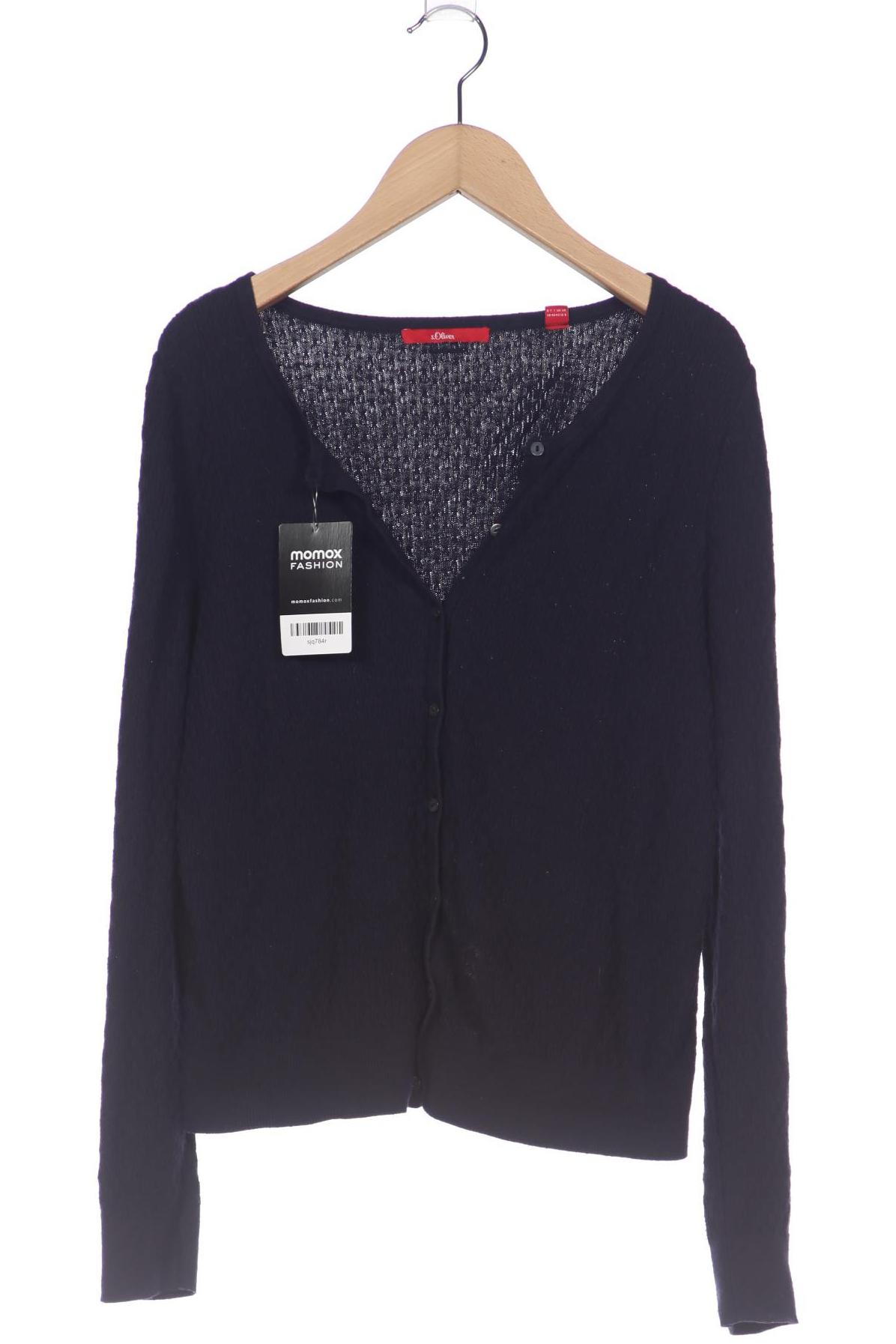 

s.Oliver Damen Strickjacke, marineblau, Gr. 38