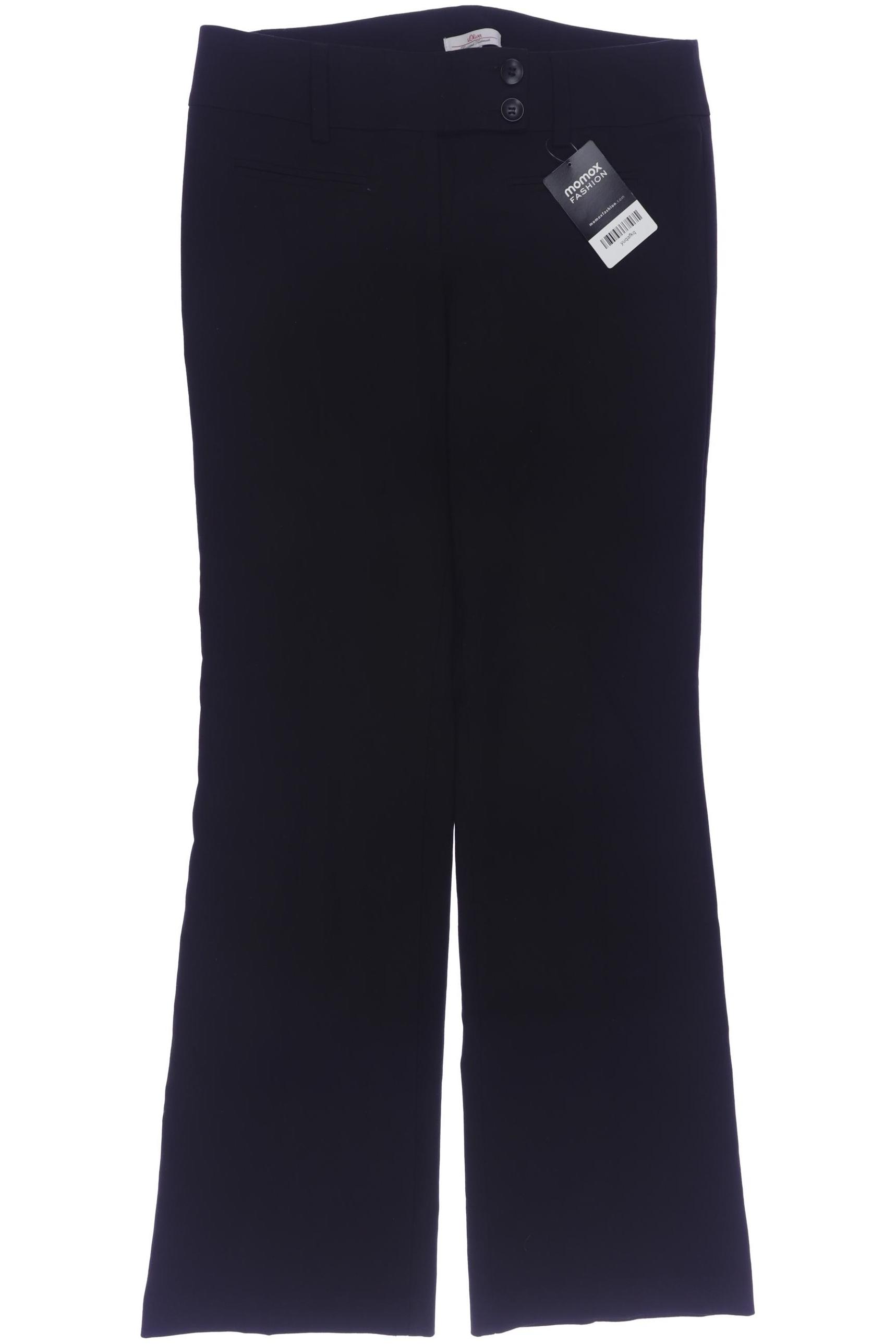 

s.Oliver Damen Stoffhose, schwarz, Gr. 36