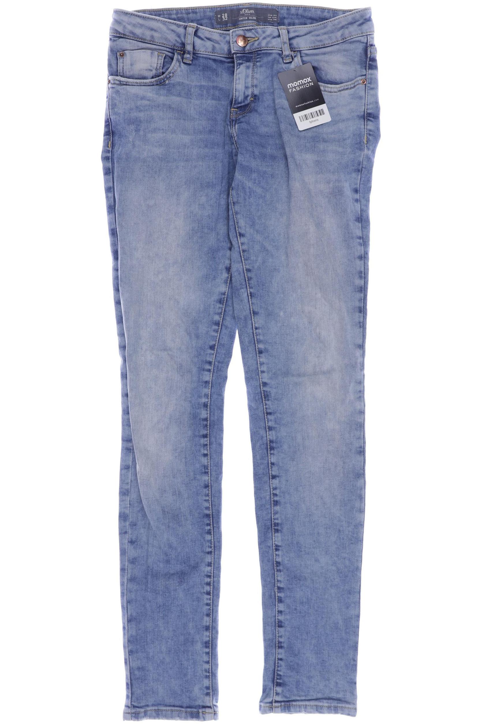 

s.Oliver Damen Jeans, blau