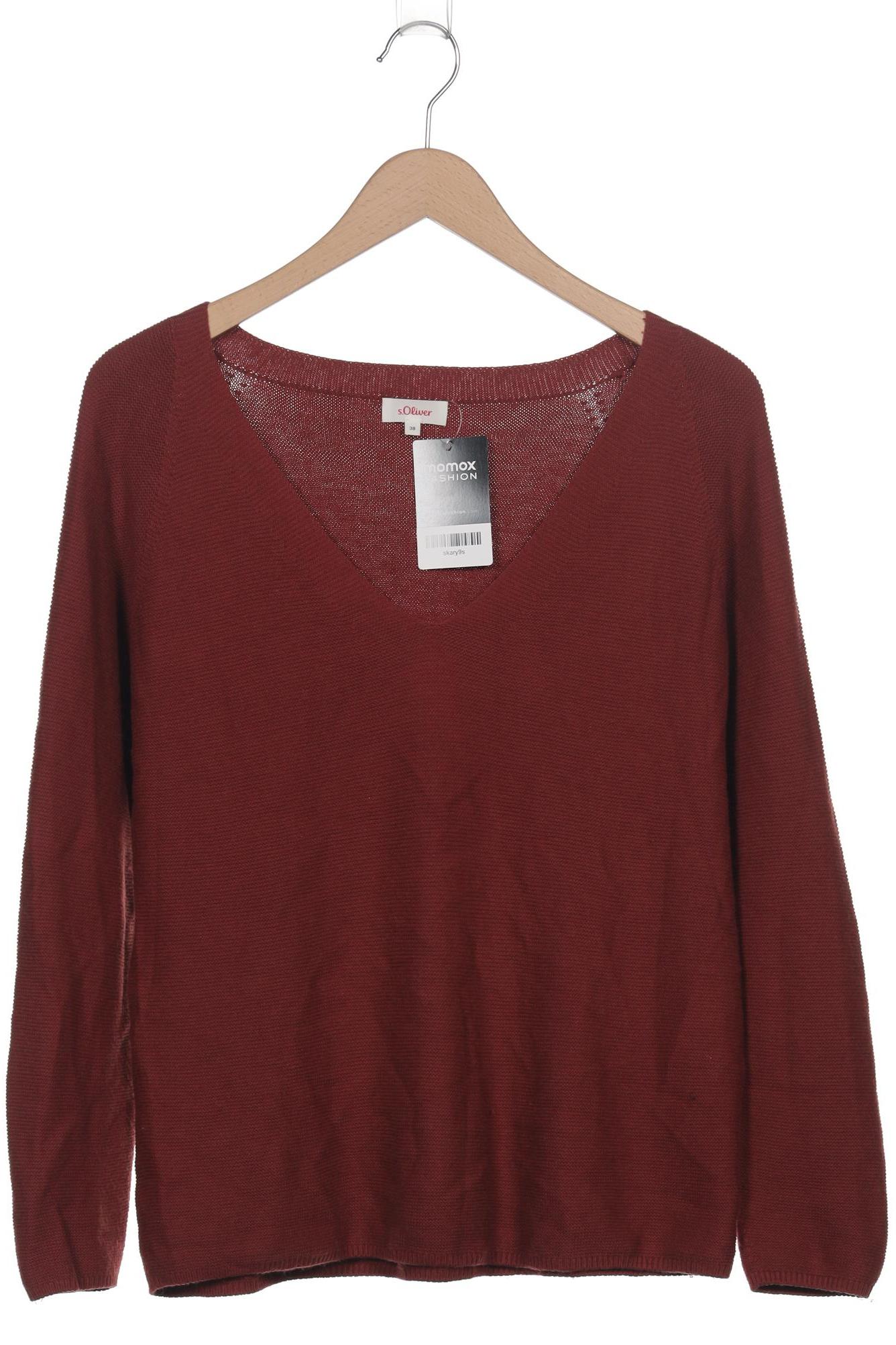 

s.Oliver Damen Pullover, bordeaux, Gr. 38