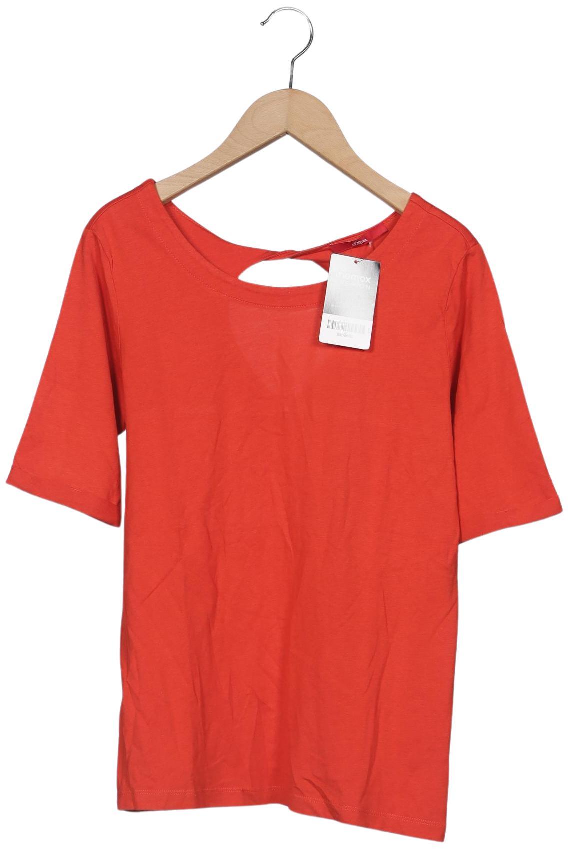 

s.Oliver Damen T-Shirt, rot, Gr. 38