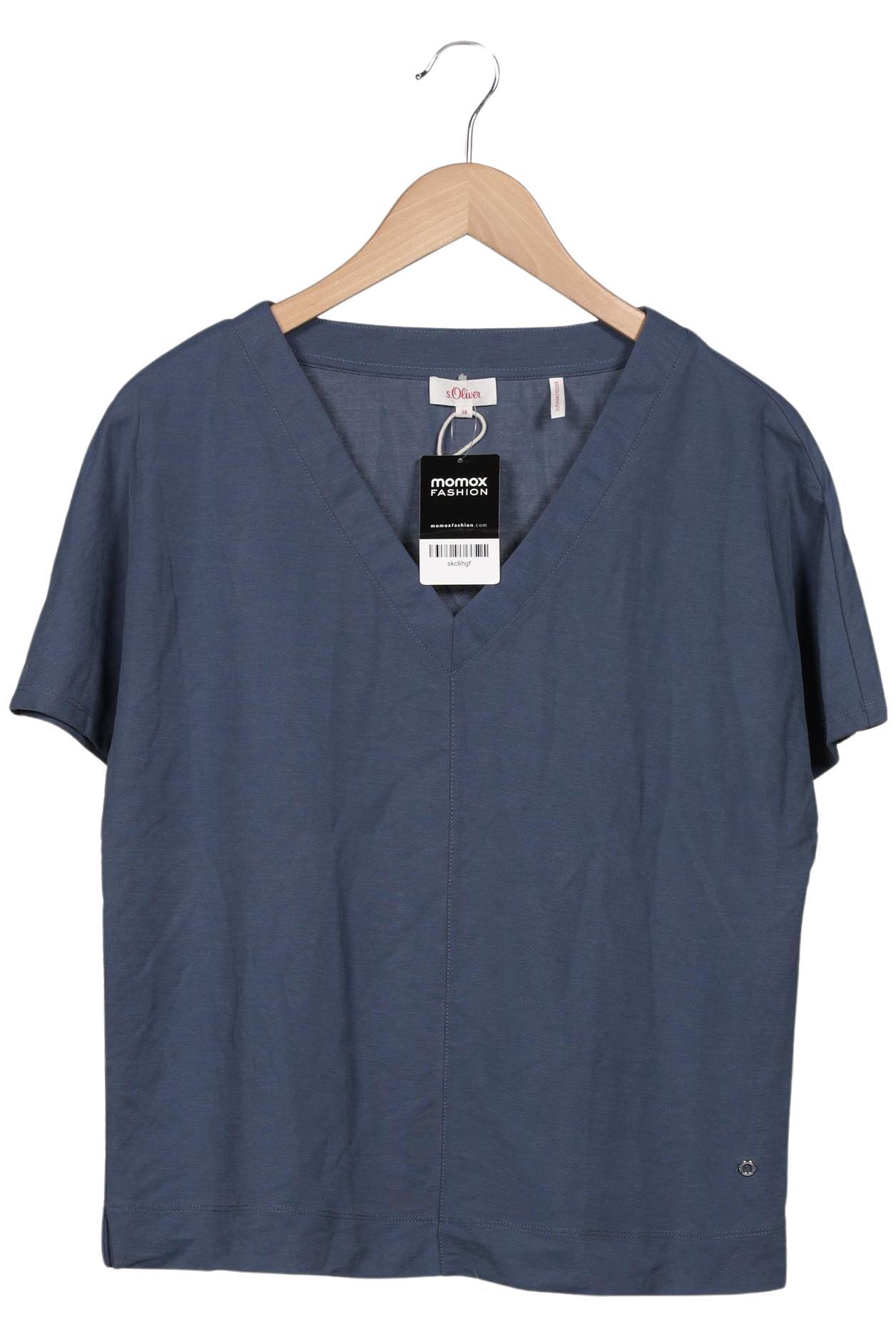 

s.Oliver Damen T-Shirt, marineblau, Gr. 38