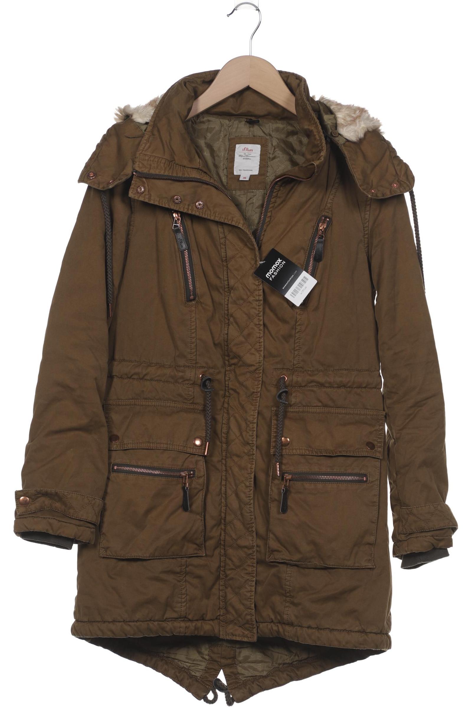 

s.Oliver Damen Mantel, braun, Gr. 36