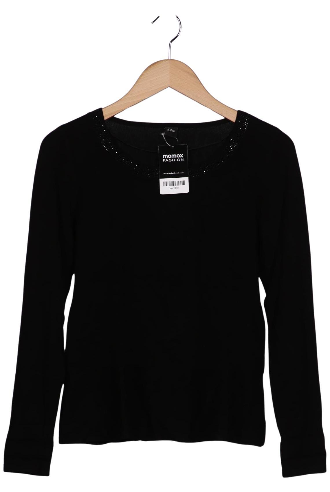 

s.Oliver Damen Pullover, schwarz, Gr. 36