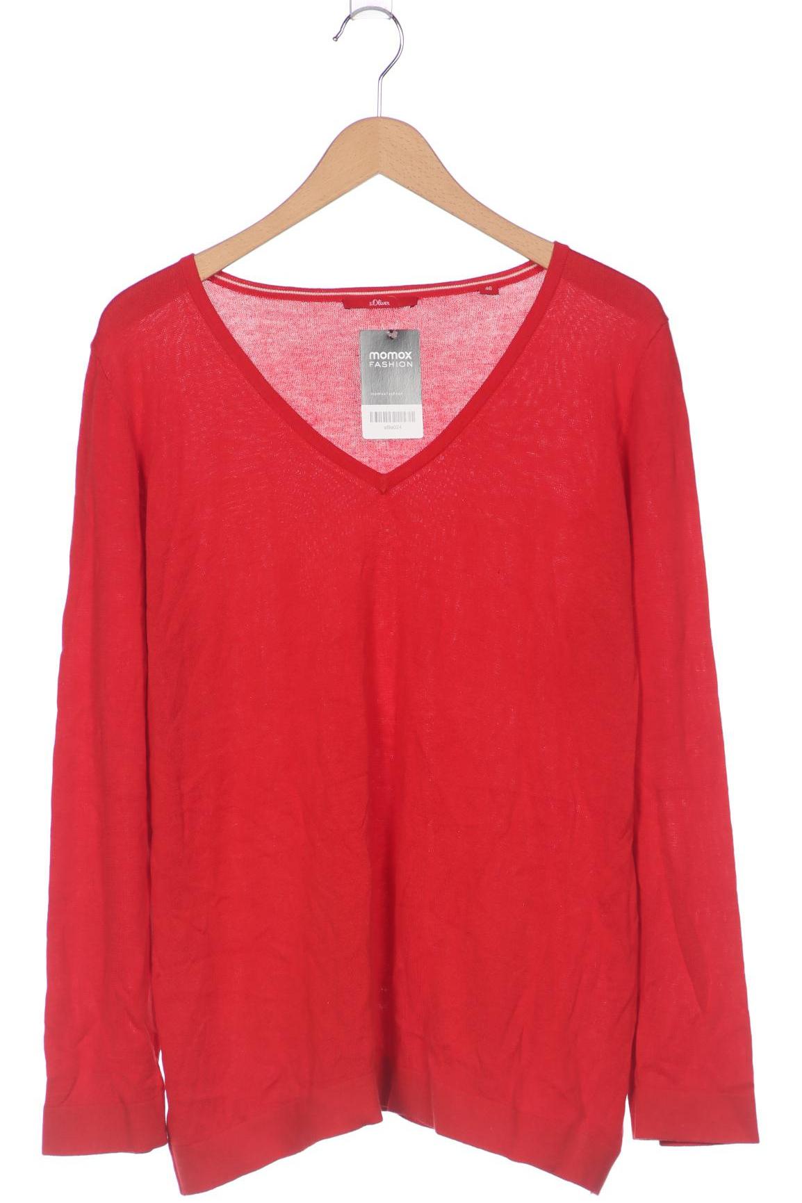 

s.Oliver Damen Pullover, rot, Gr. 46