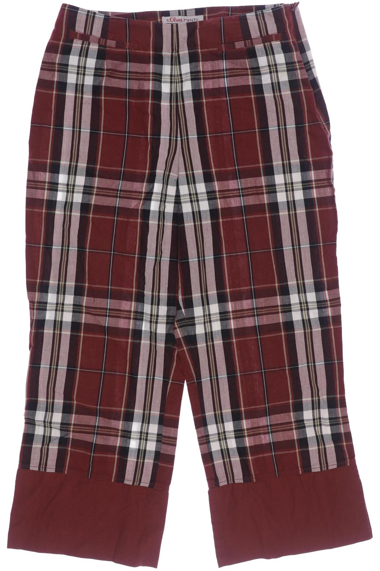 

s.Oliver Damen Stoffhose, bordeaux, Gr. 36