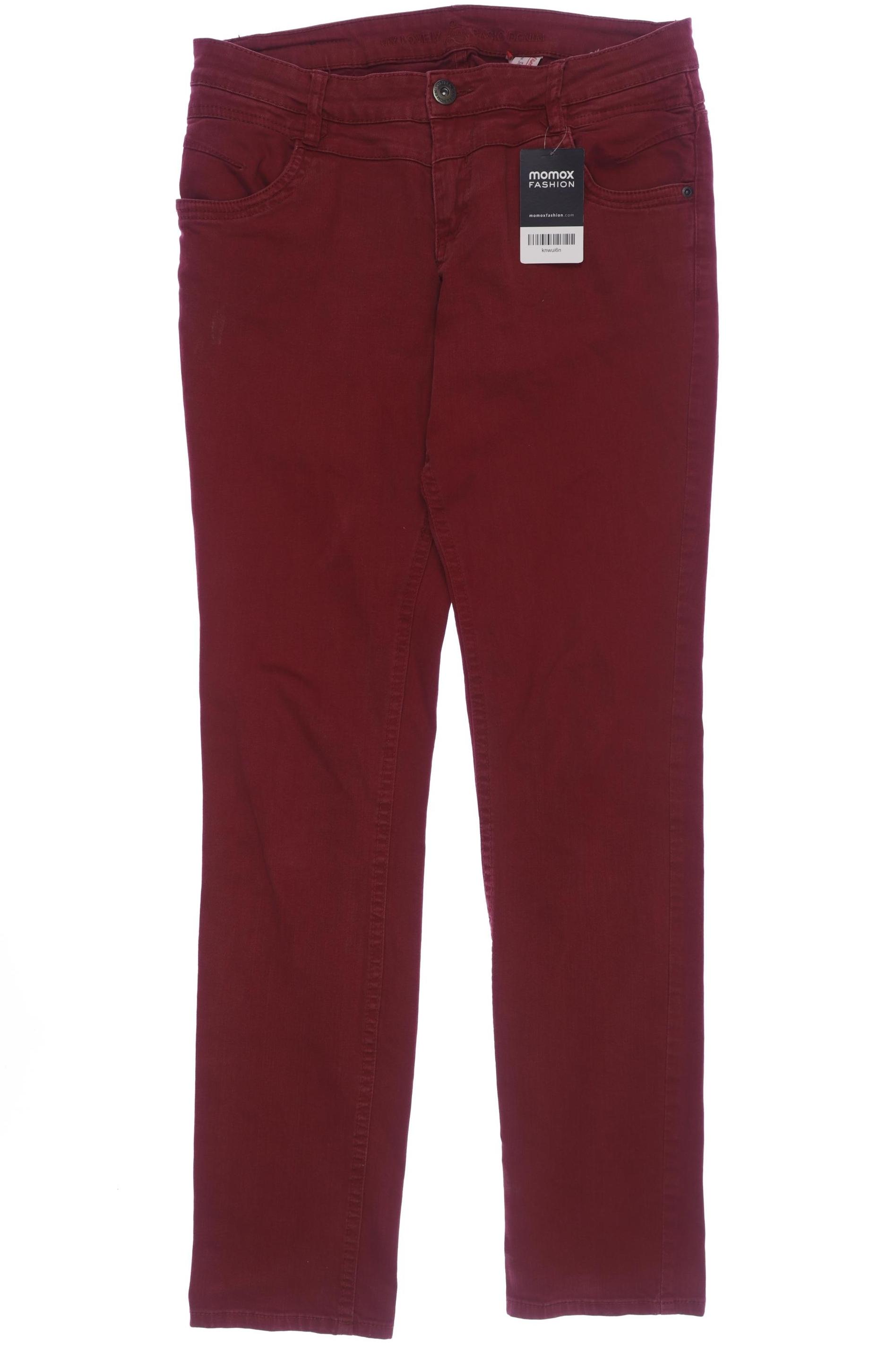 

s.Oliver Damen Jeans, bordeaux, Gr. 38