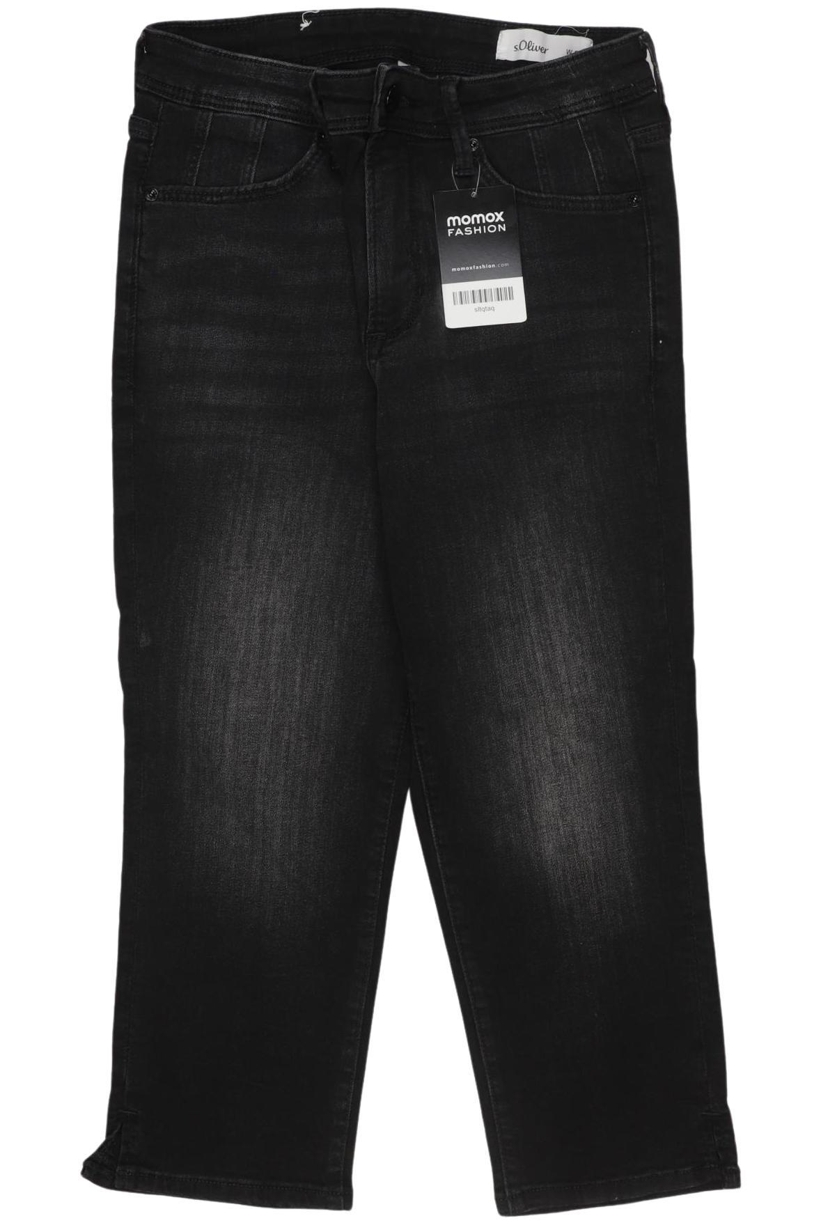 

s.Oliver Damen Jeans, schwarz, Gr. 34