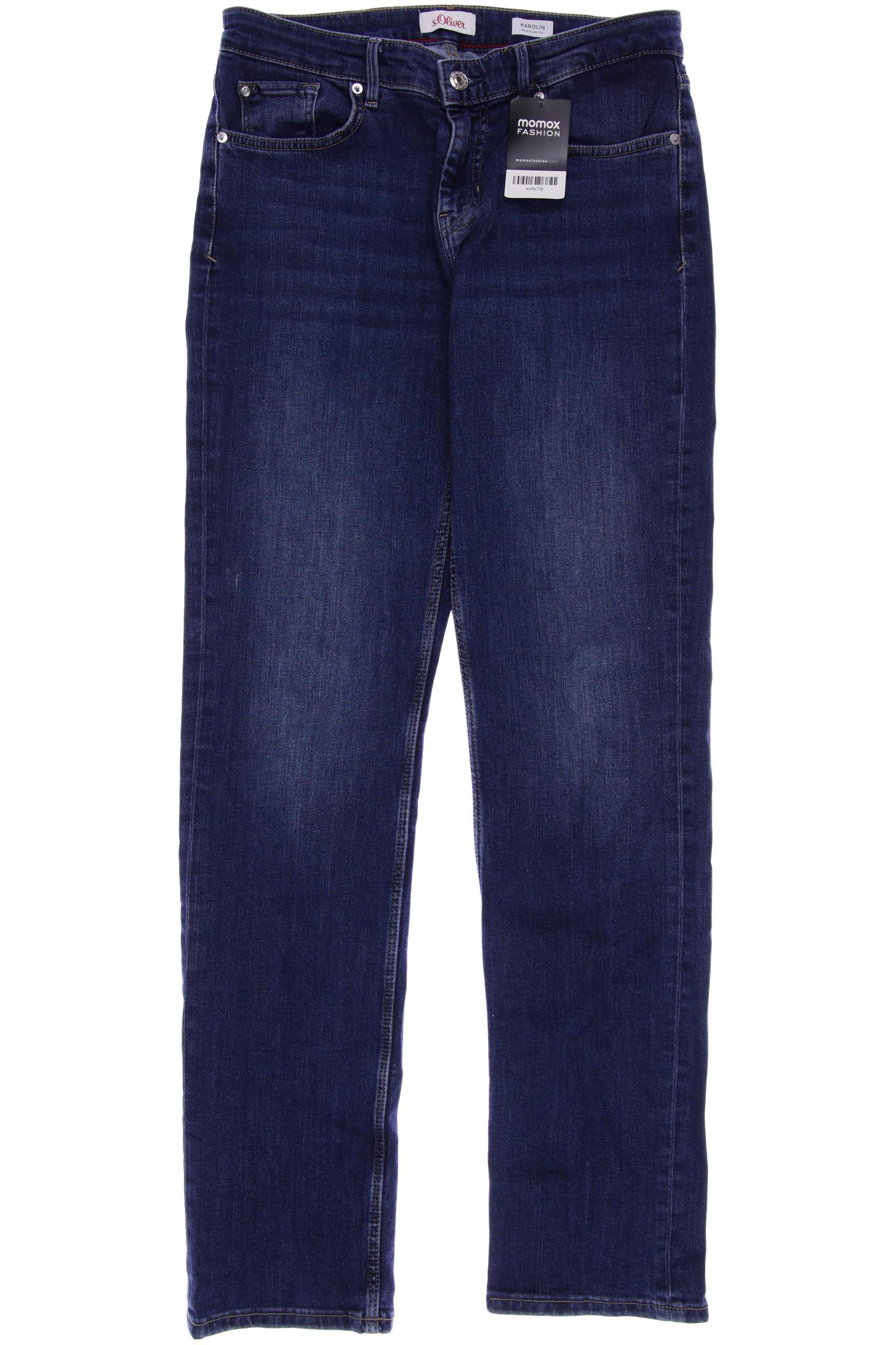

s.Oliver Damen Jeans, blau