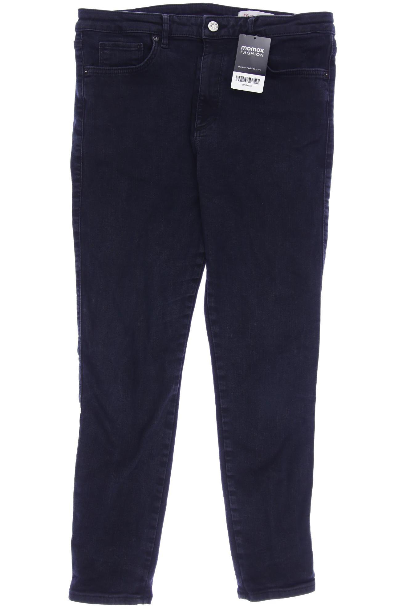 

s.Oliver Damen Jeans, marineblau