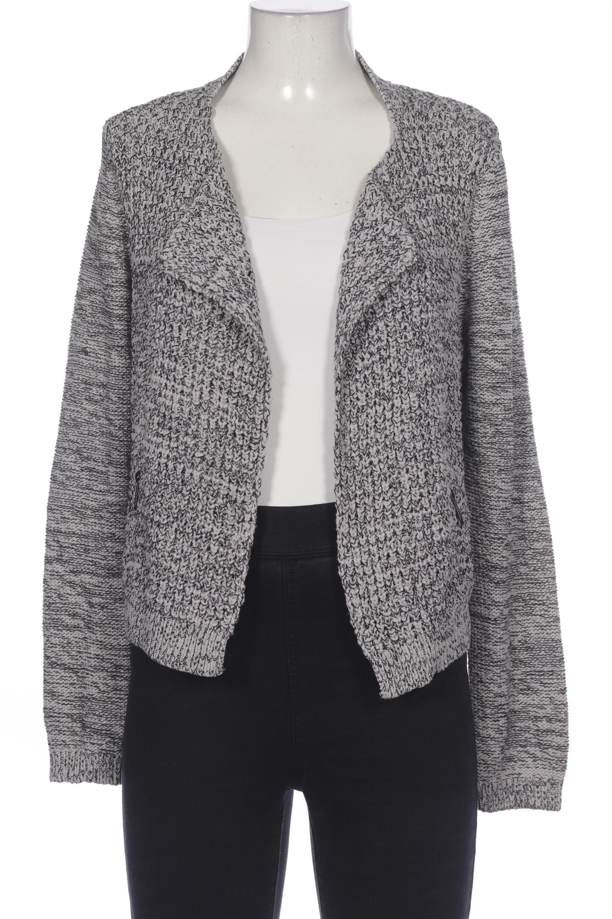 

s.Oliver Damen Strickjacke, grau, Gr. 42