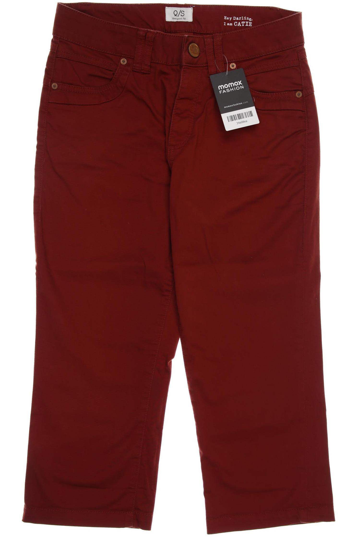 

s.Oliver Damen Stoffhose, rot, Gr. 34