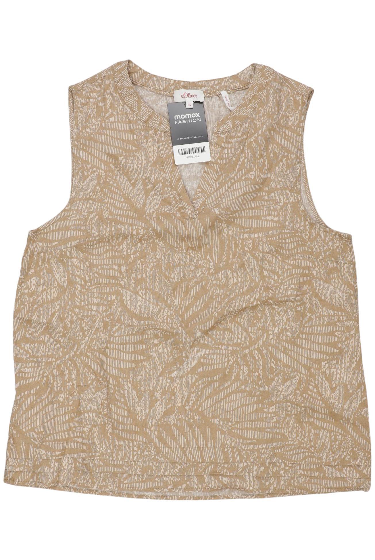 

s.Oliver Damen Top, beige, Gr. 36