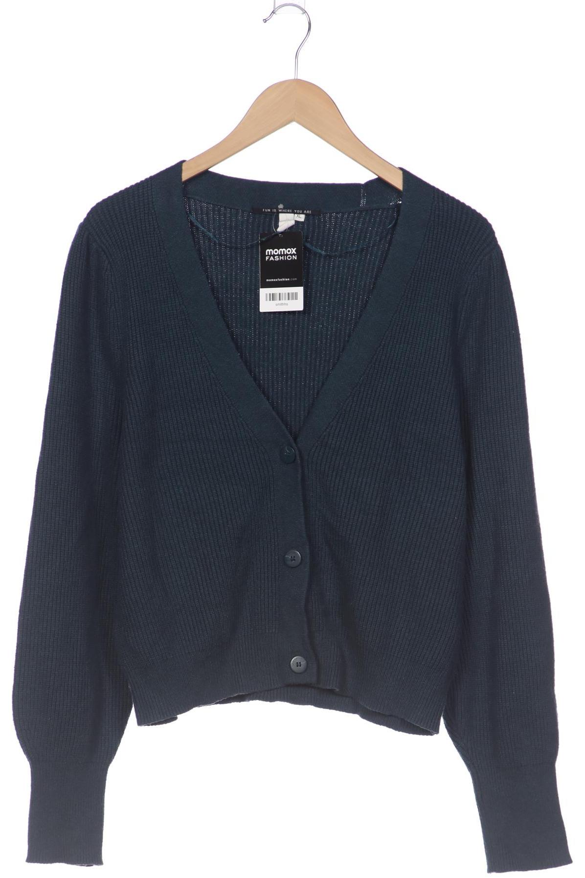 

s.Oliver Damen Strickjacke, türkis, Gr. 44