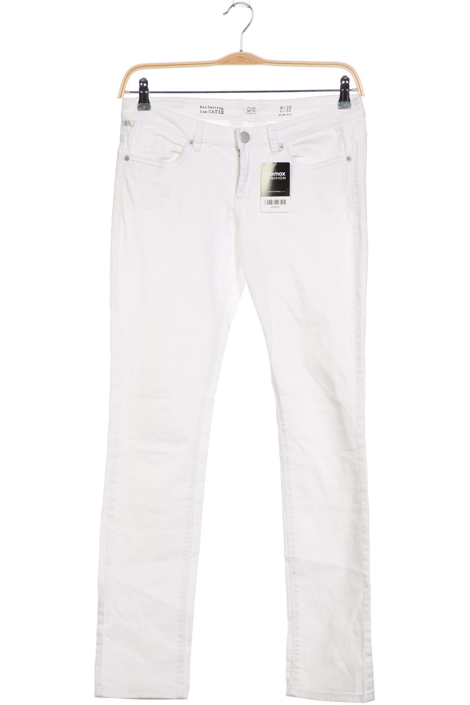 

s.Oliver Damen Jeans, weiß, Gr. 38