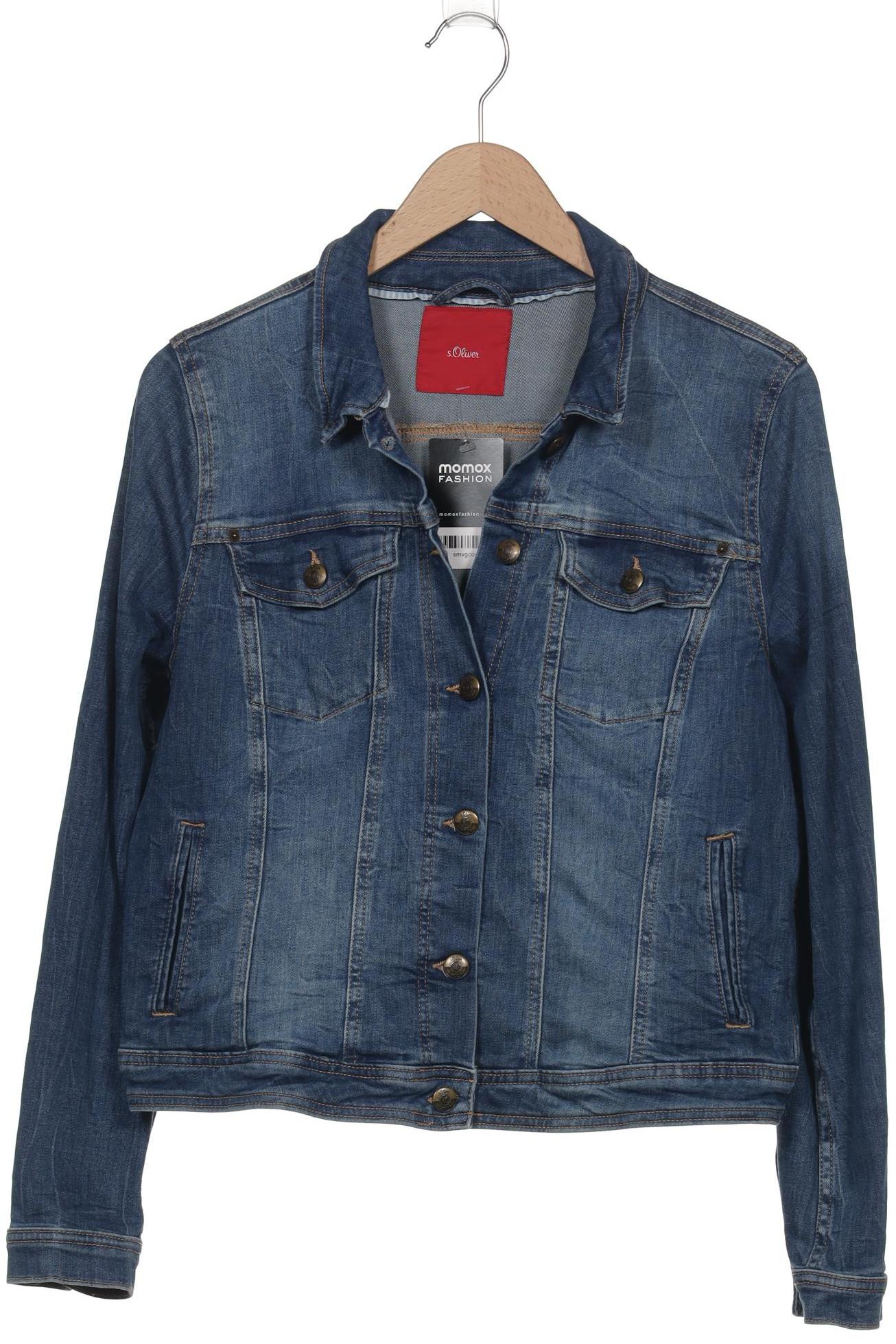 

s.Oliver Damen Jacke, blau, Gr. 38